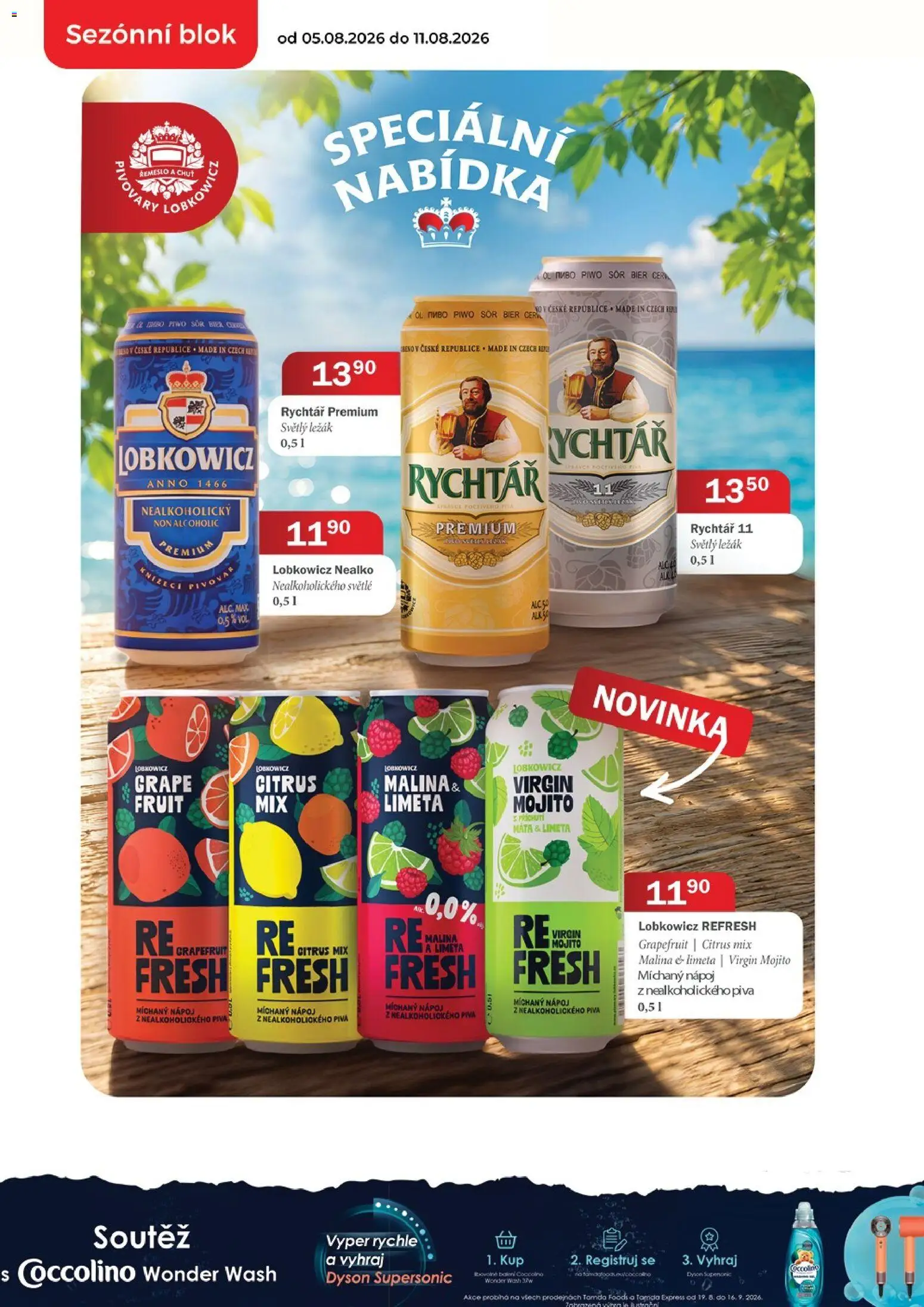 Tamda Foods leták od 05.08.2026 | Strana: 2 | Produkty: Grapefruit, Coccolino, Blok, Mojito