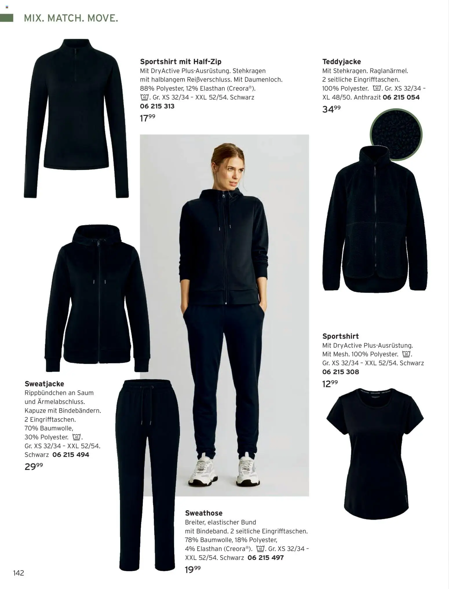 Angebote Tchibo – gültig ab 01.06.2026 | Seite: 142 | Produkte: Sweathose, Sweatjacke