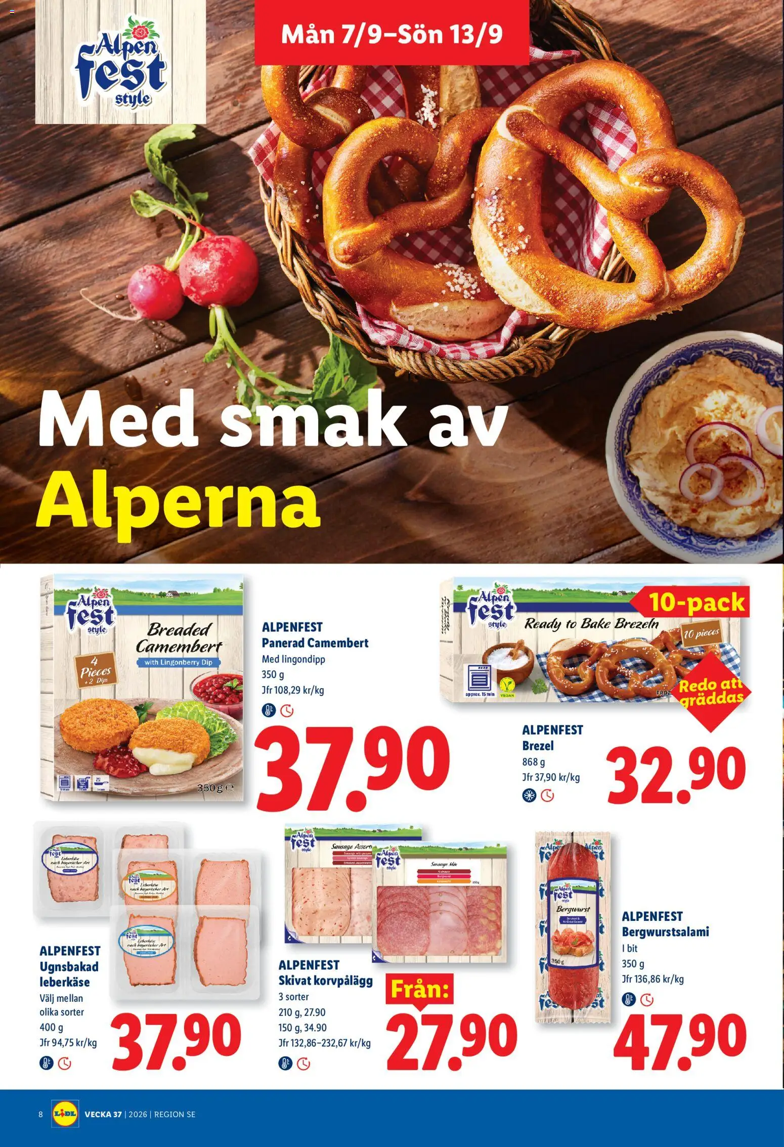 Lidl reklamblad aktuell från 07/09/2026 | Sida: 8