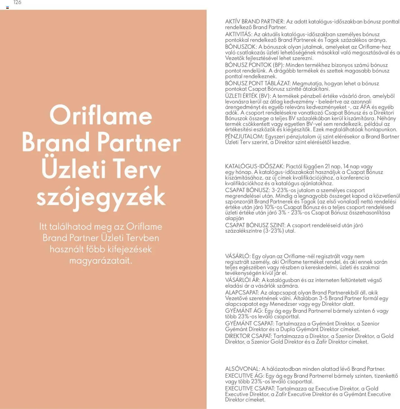 Oriflame akciós ujság - amely érvényes a következő dátumtól: 2024.04.28. | Oldal: 126