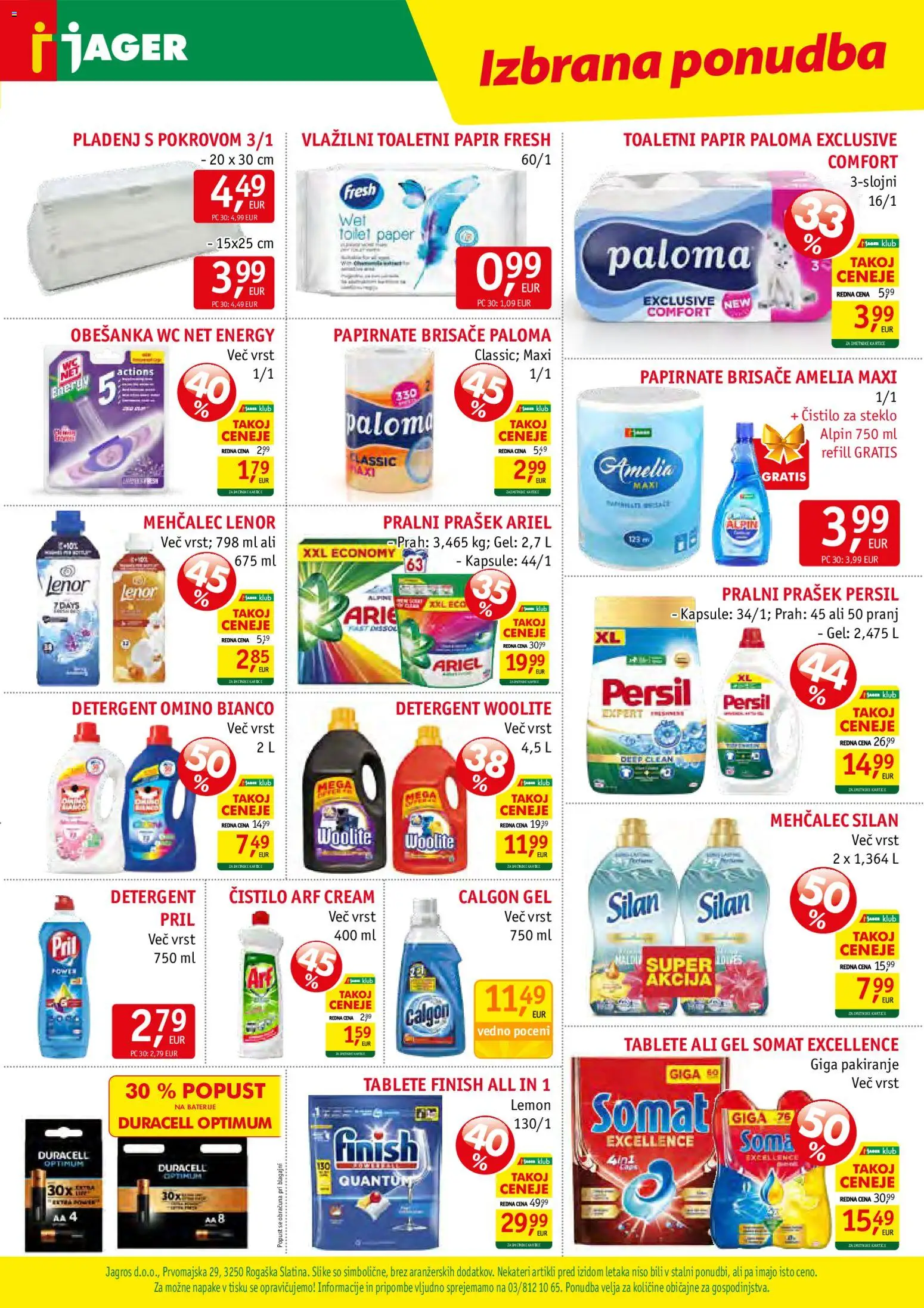 Novi Jager katalog ponudbe – veljaven od 16.09.2026 | Stran: 15