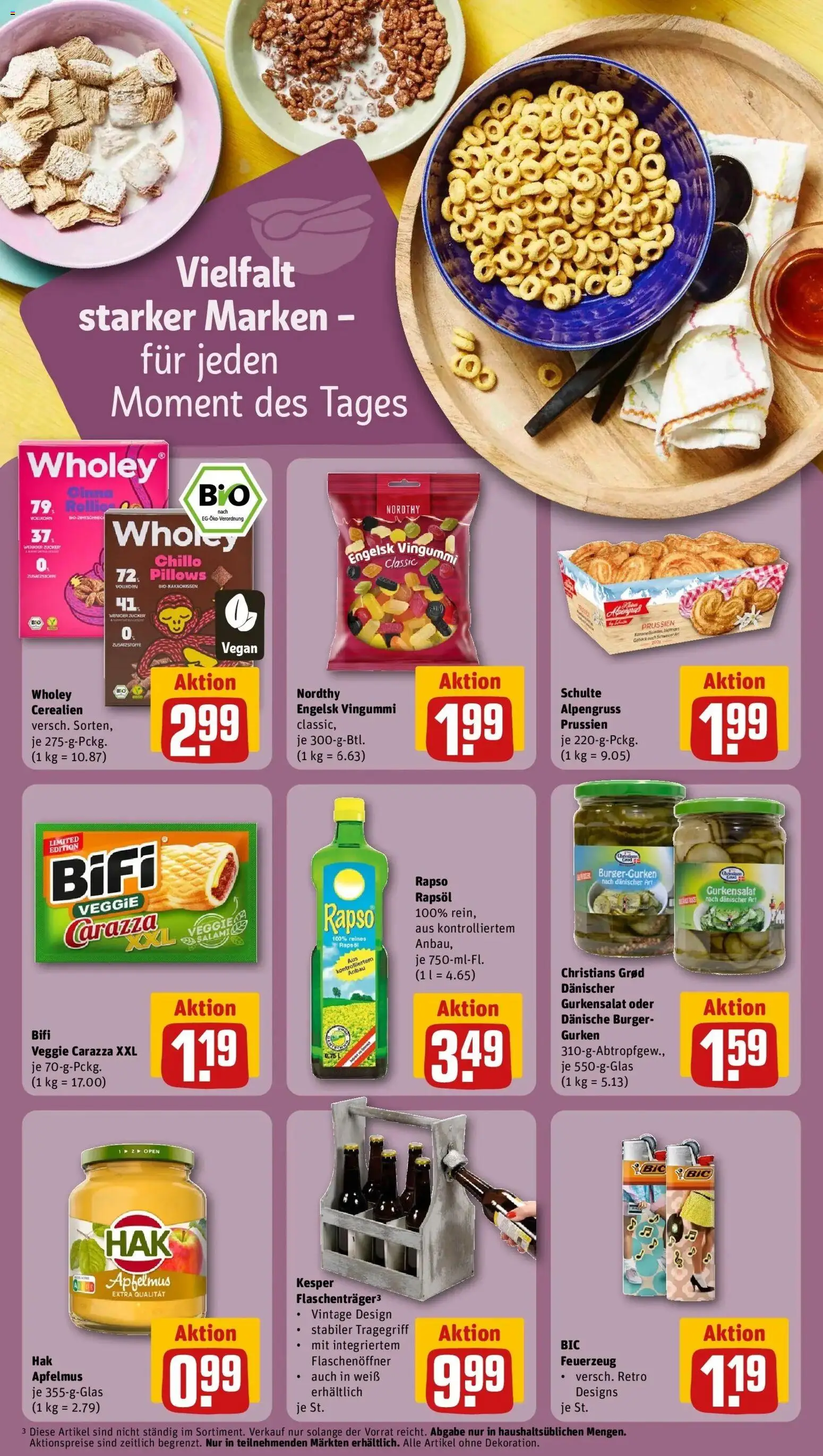 Rewe Prospekt Vlotho	 – gültig ab 10.05.2026 | Seite: 18 | Produkte: Rapsöl, Zucker, Gurken, Rapso rapsol