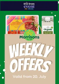 Preview of Weekly offers Morrisons valid from 20/07/2026