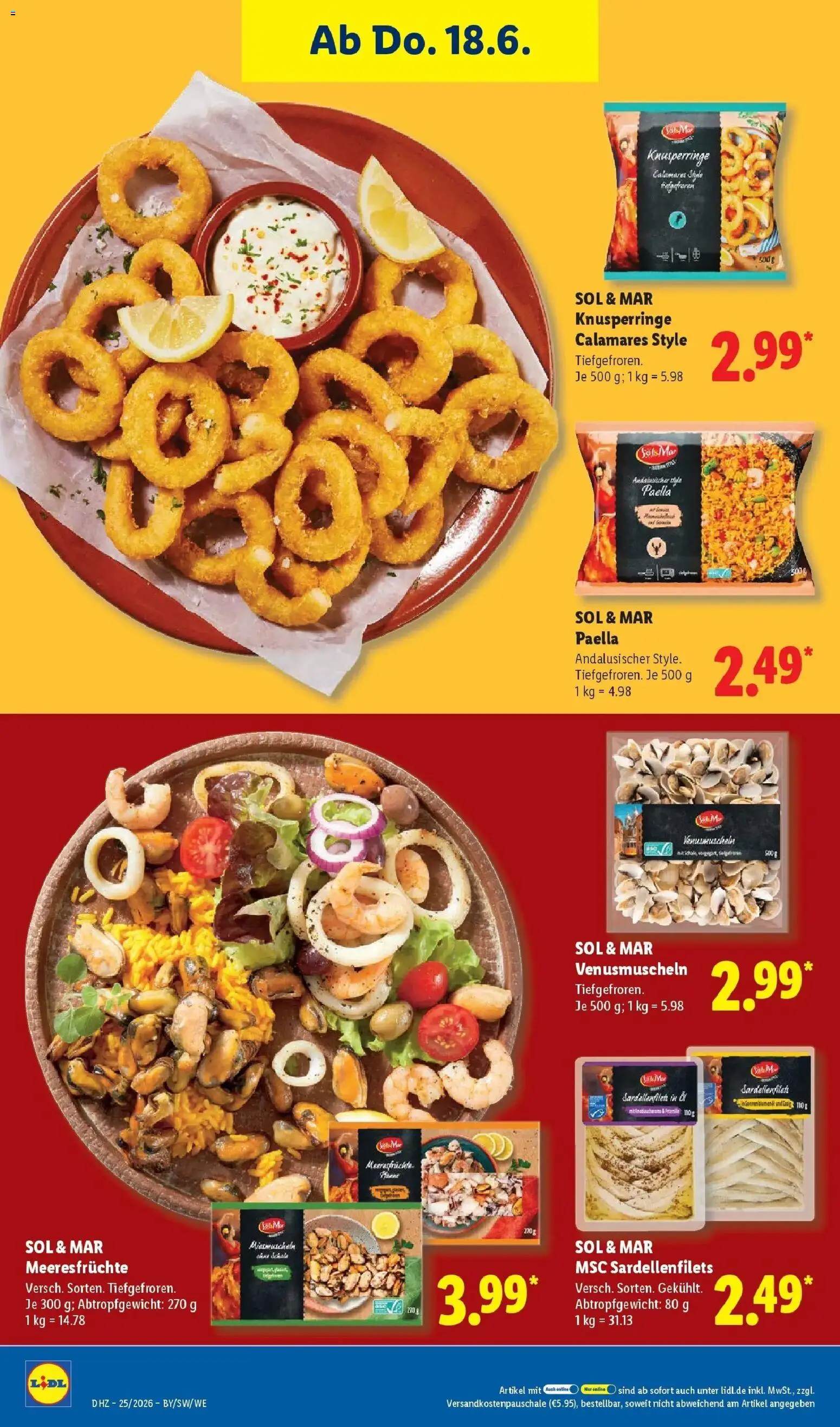 Lidl Prospekt Einbeck – gültig ab 15.06.2026 | Seite: 60 | Produkte: Meeresfrüchte