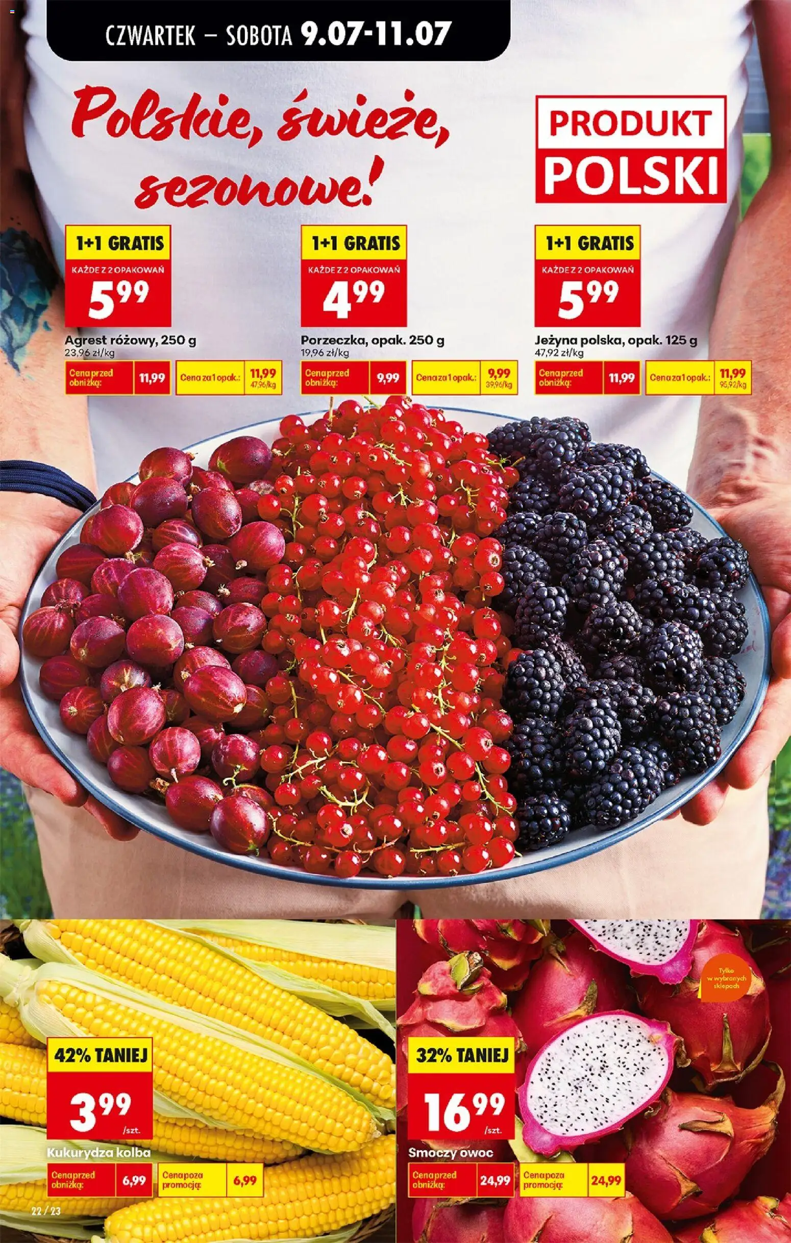 Biedronka Polsko leták - Codziennie niskie ceny od 09.07.2026 | Strana: 24