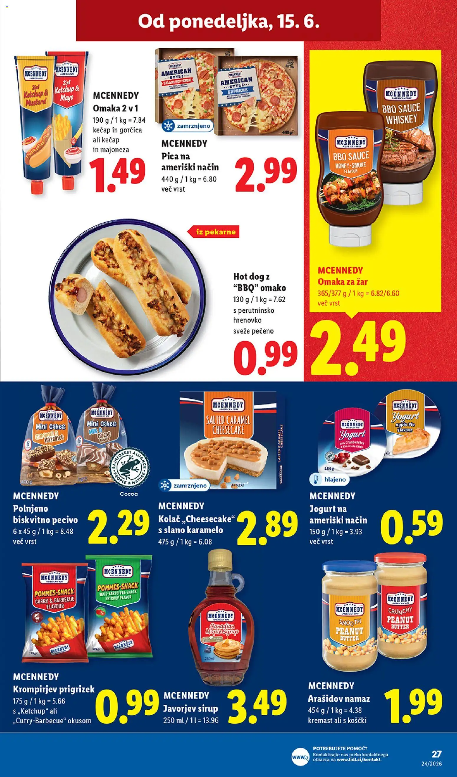 Novi Lidl katalog ponudbe – veljaven od 11.06.2026 | Stran: 59 | Izdelki: Zar, Namaz, Majoneza, Omaka