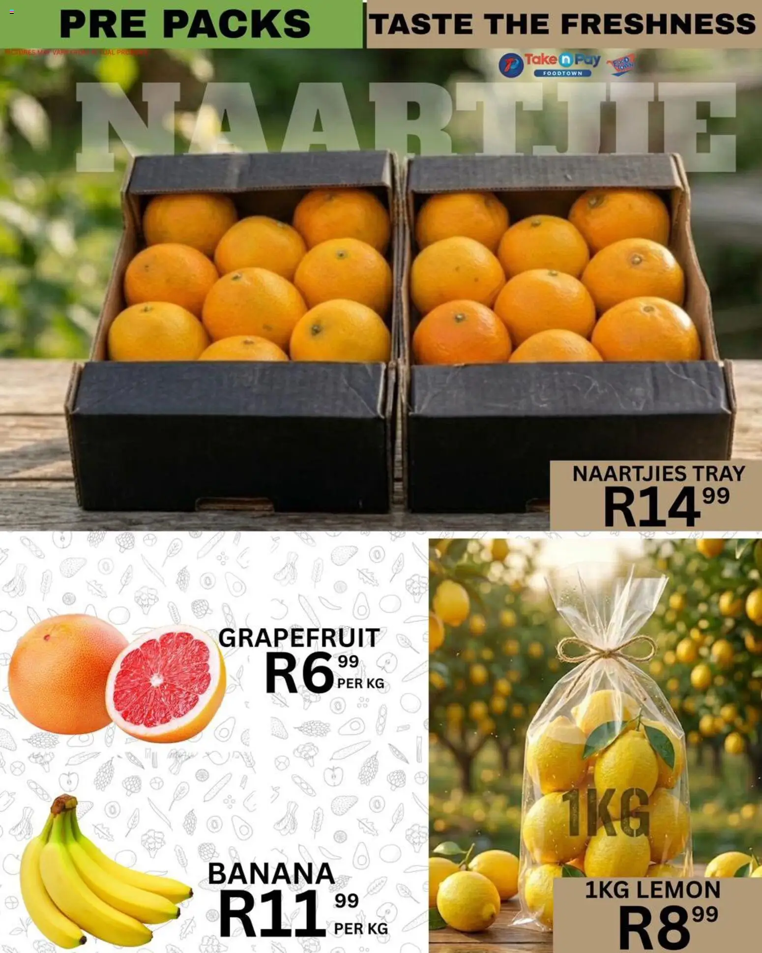 New Take n Pay catalogue – valid from 31.05.2026 | Page: 10 | Products: Tray, Grapefruit, Lemon