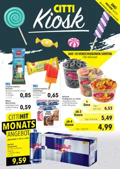 CITTI Markt Kioskwerbung ab 01.07.2026 gültig