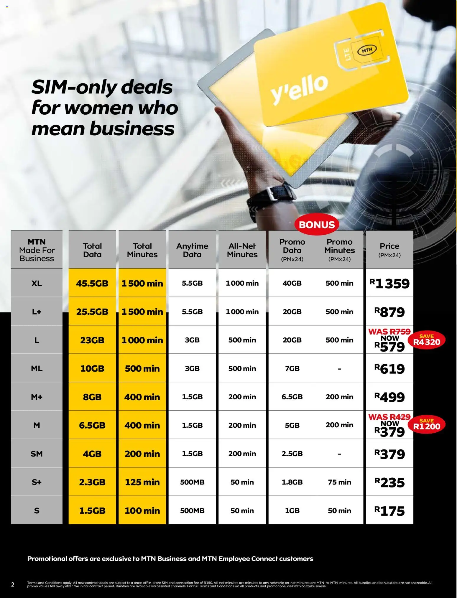New MTN catalogue – valid from 07/08/2026 | Page: 2 | Products: Data