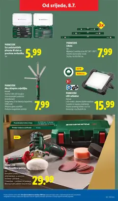 PARKSIDE, Libele, Set, Mjerenje 3 različita kuta (45°, 90° i 180°), Stabilna aluminijska izrada, Dužina: 40/60/100 cm - Pregled kataloga iz trgovine Lidl, vrijedi od 06.07.2026 | Stranica: 41