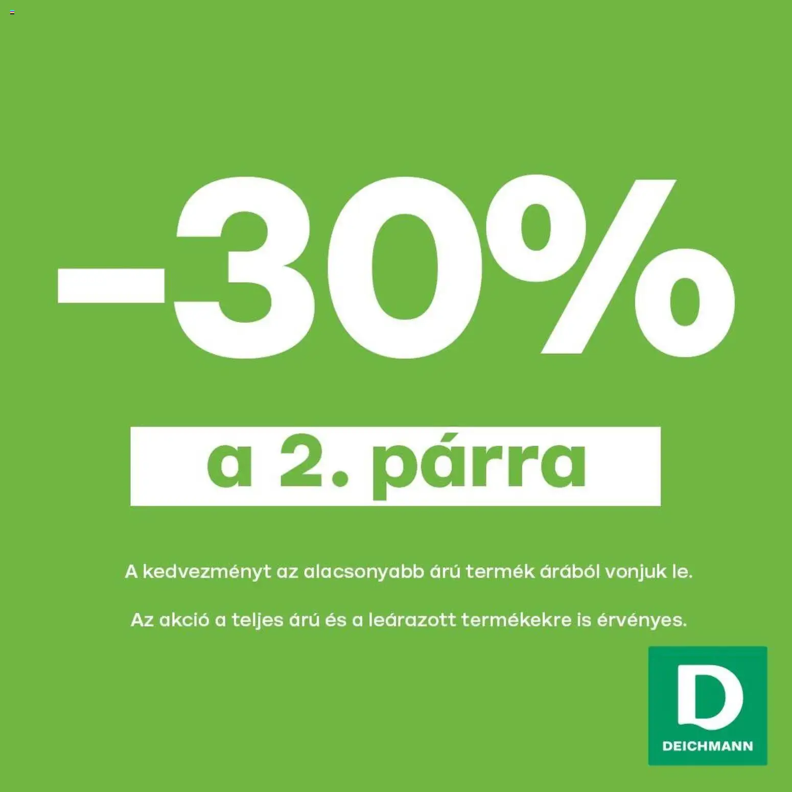 Deichmann akciós ujság - amely érvényes a következő dátumtól: 12.06.2026 | Oldal: 1