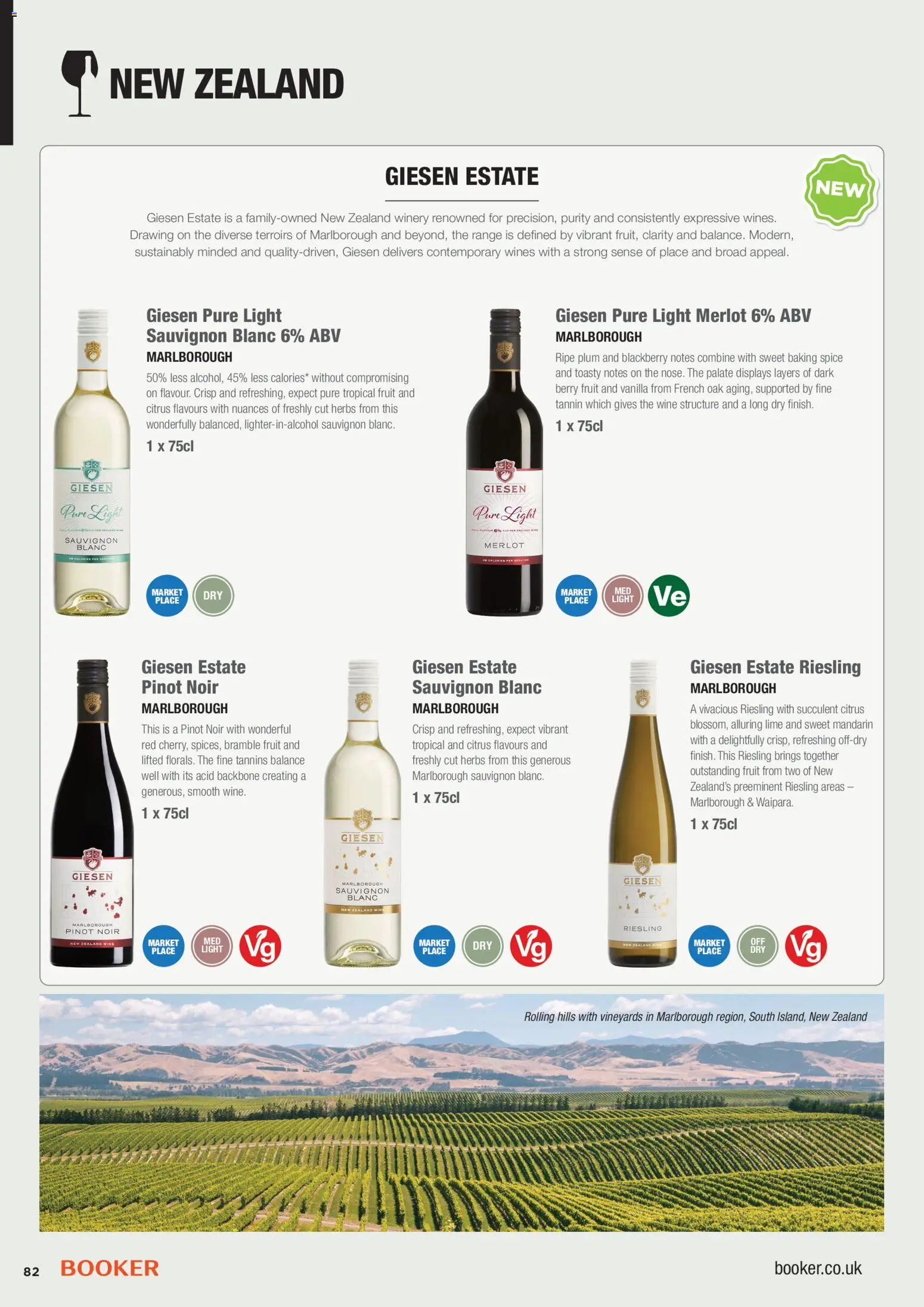 {H1} | Page: 82 | Products: Lime, Wine, Vanilla, Herbs