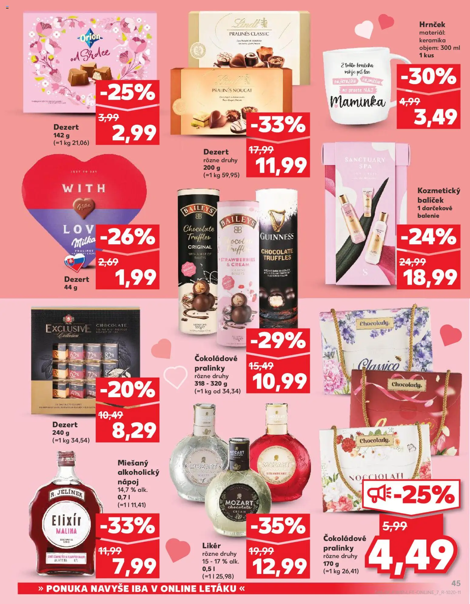Kaufland SK akciós ujság - amely érvényes a következő dátumtól: 07.05.2026 | Oldal: 45