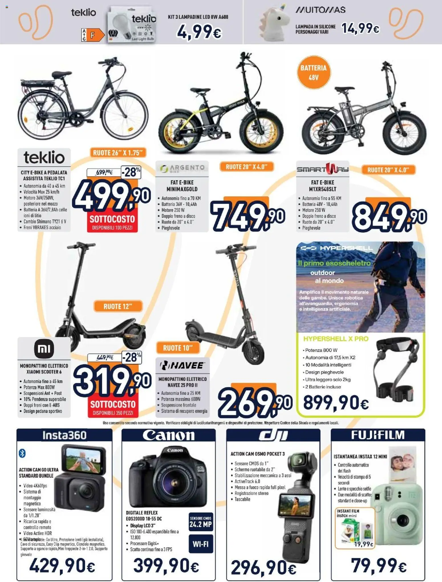 Volantino Unieuro del 02/10/2026 | Pagina: 30 | Prodotti: Stampa, Specchio, Batterie, Lampadine