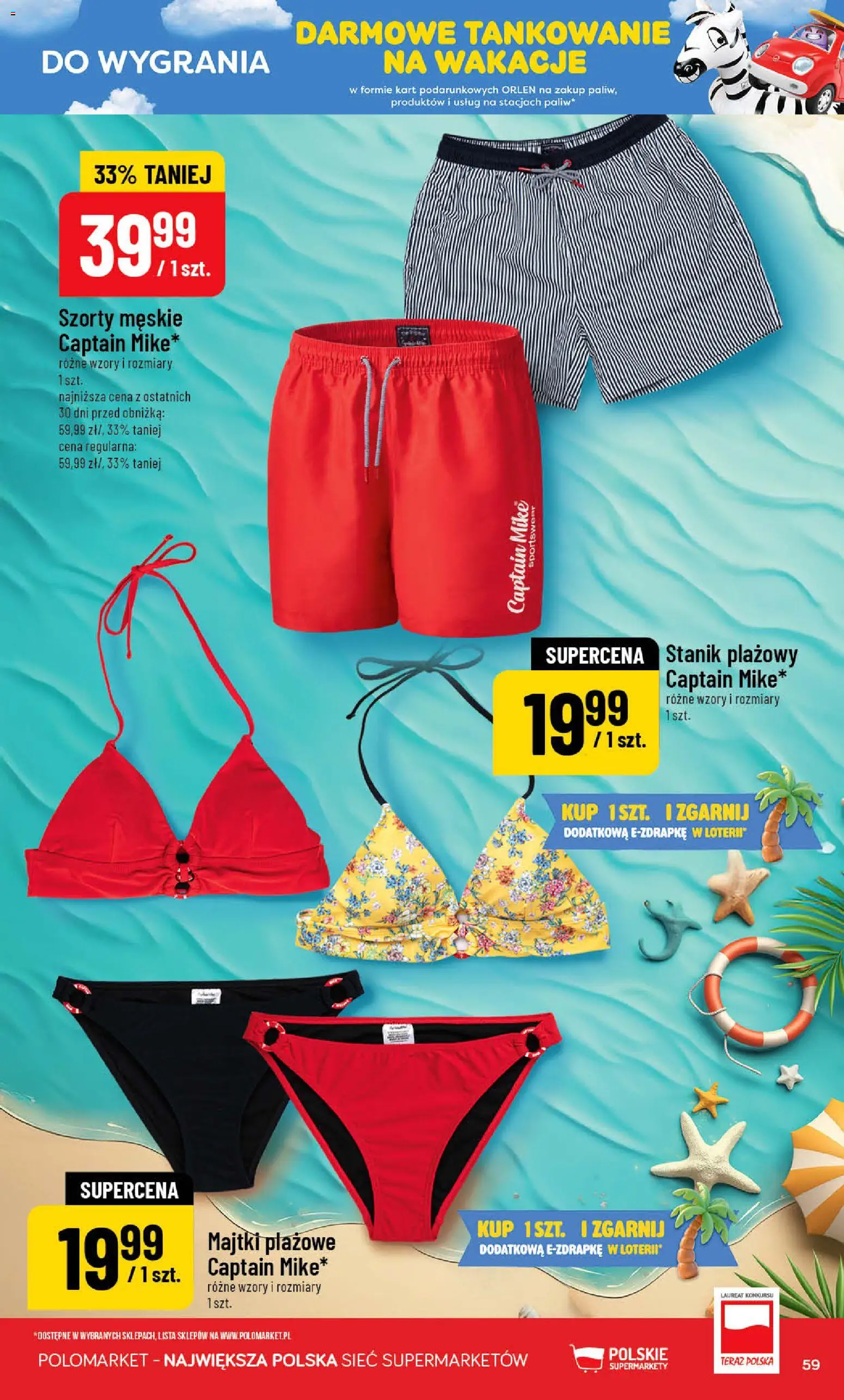 POLOmarket gazetka od 01.07.2026 | Strona: 59 | Produkty: Szorty, Majtki, Stanik