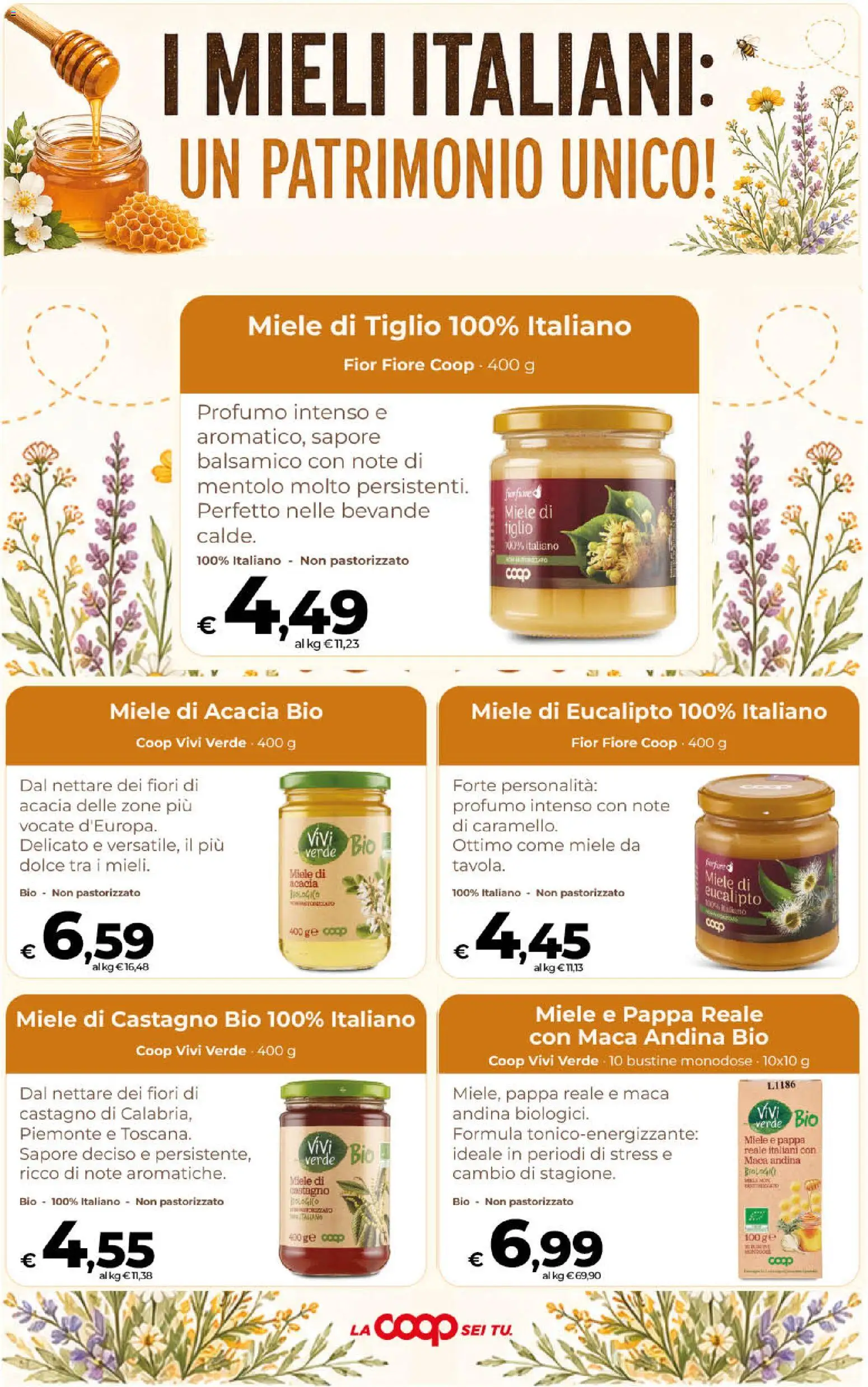 Volantino Ipercoop del 01/09/2026 | Pagina: 36 | Prodotti: Bevande, Fiori, Miele, Profumo