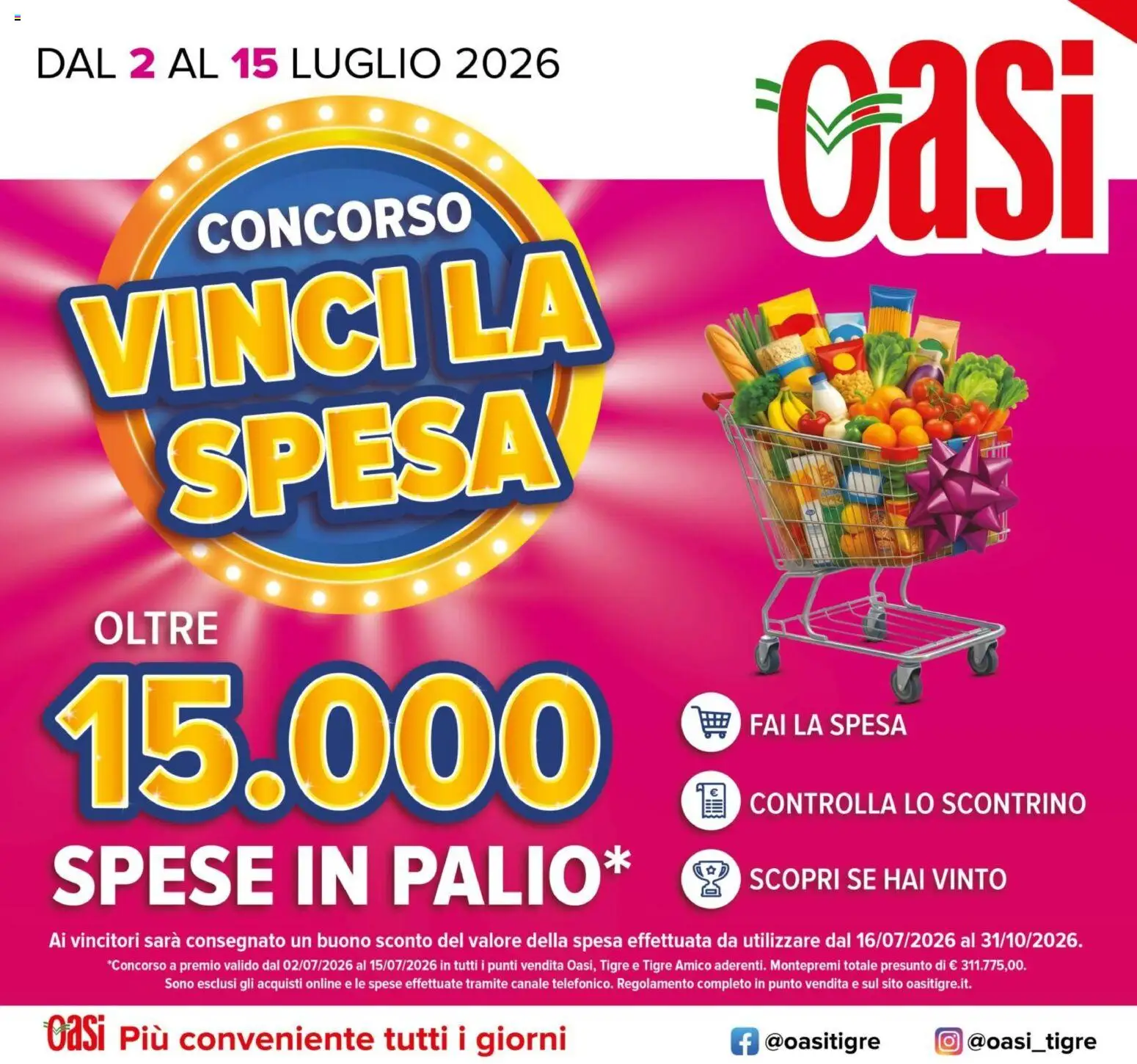 Volantino Oasi del 02/07/2026 | Pagina: 1