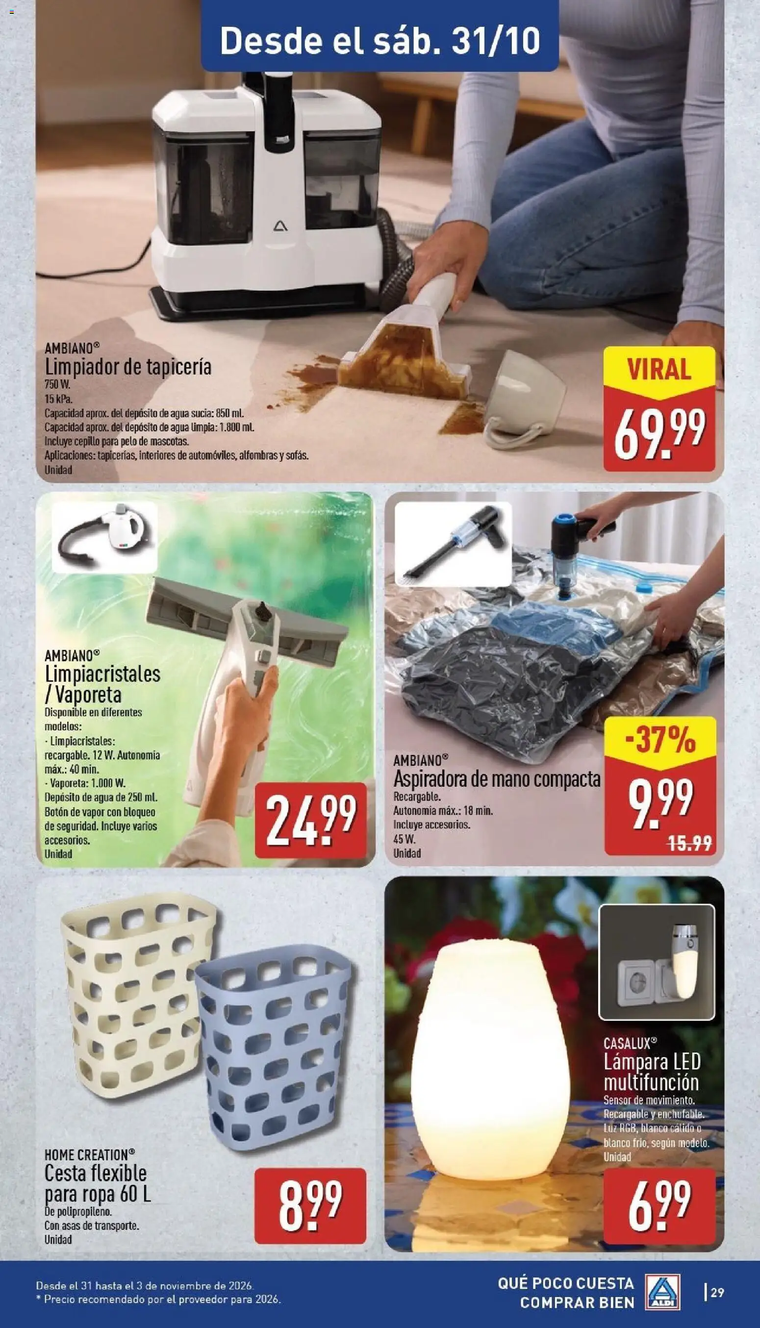 Aldi folleto Canarias │ válido desde el 26/10/2026 | Página: 29