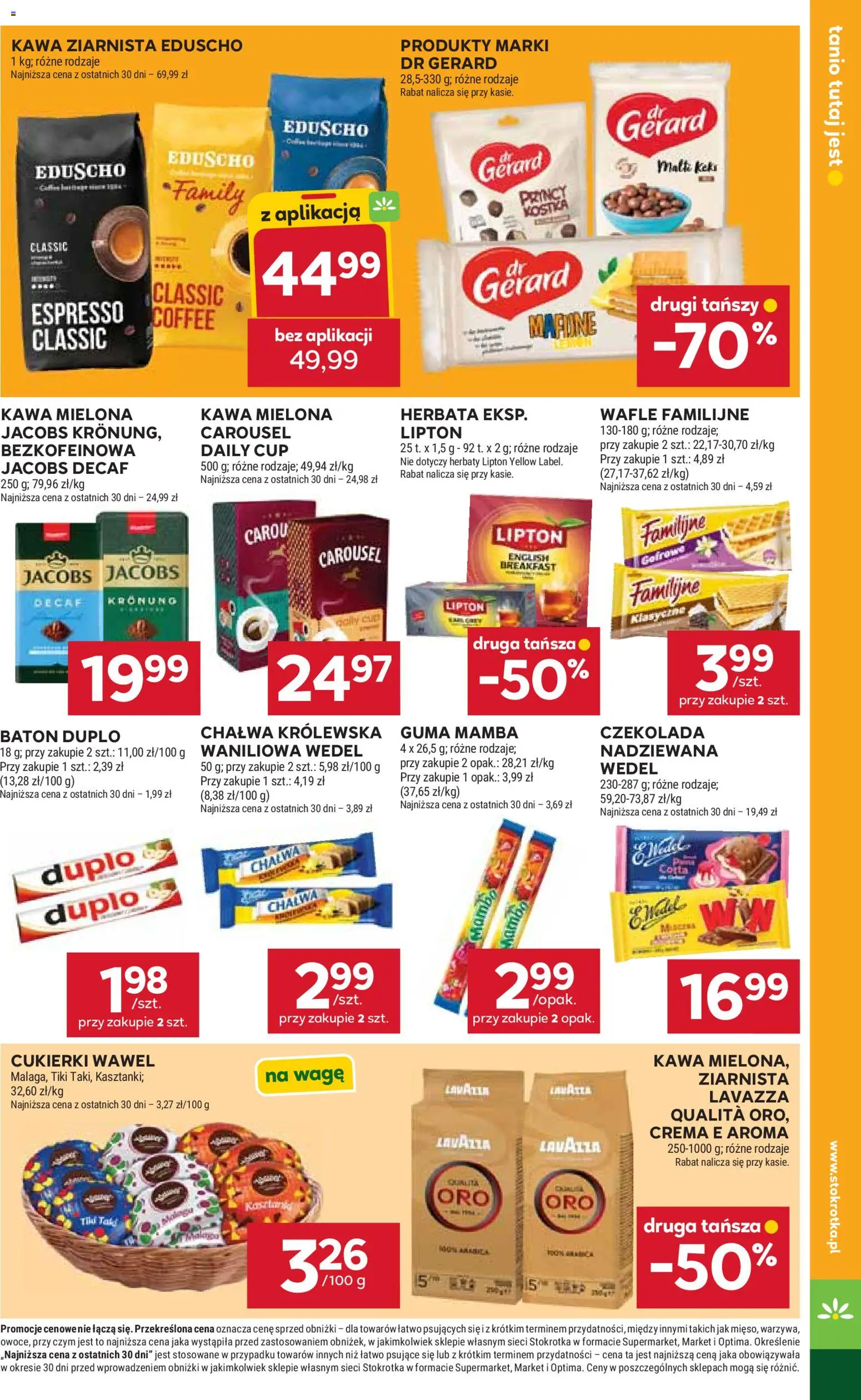 Stokrotka gazetka - Market od 01.10.2026 | Strona: 29 | Produkty: Stokrotka, Kawa, Czekolada, Cukierki