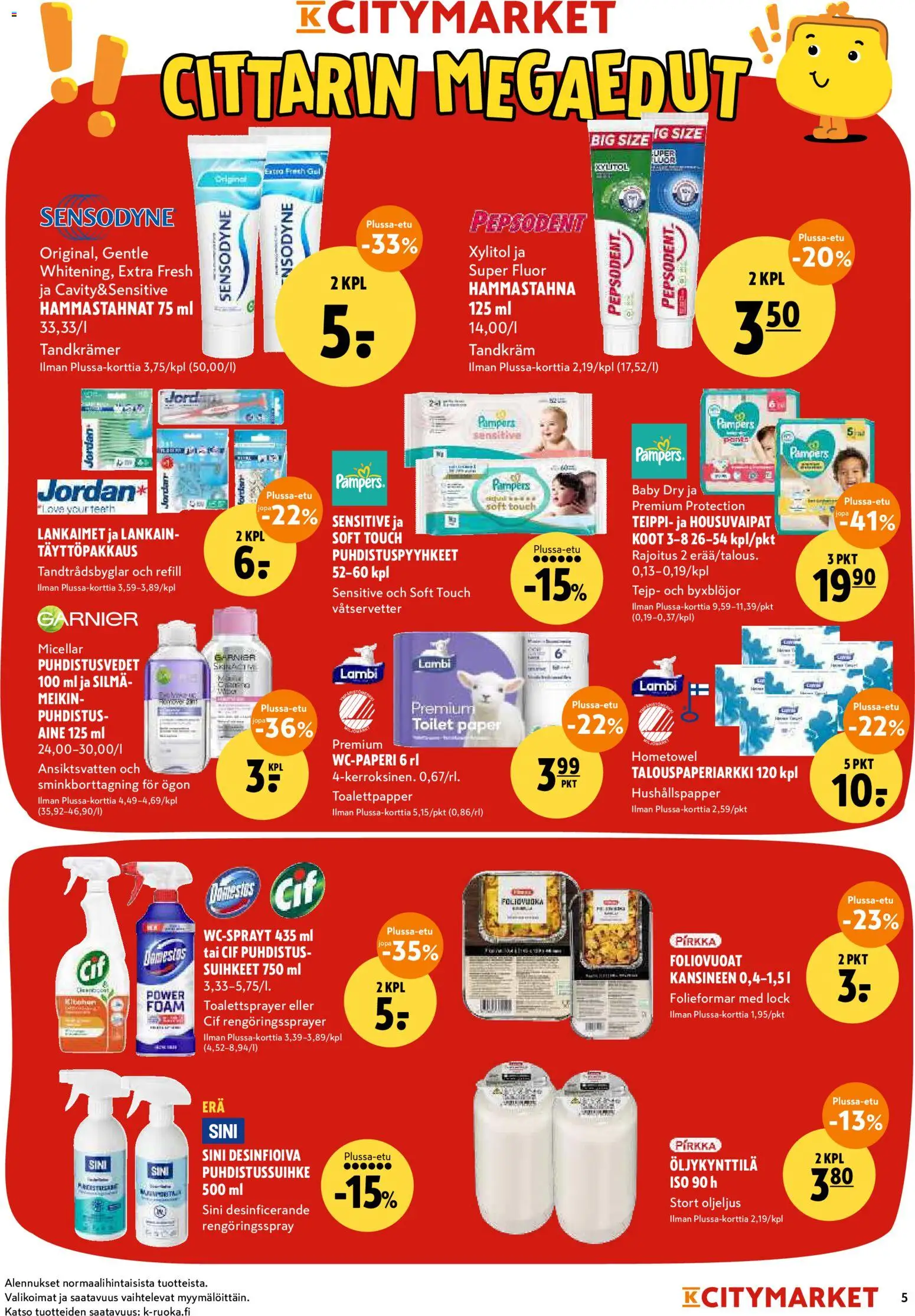 K-Citymarket tarjoukset – voimassa 14/09/2026 alkaen | Sivu: 5