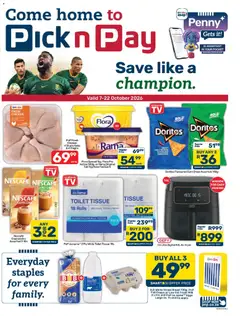 Pick n Pay specials catalogue – valid from 07/10/2026