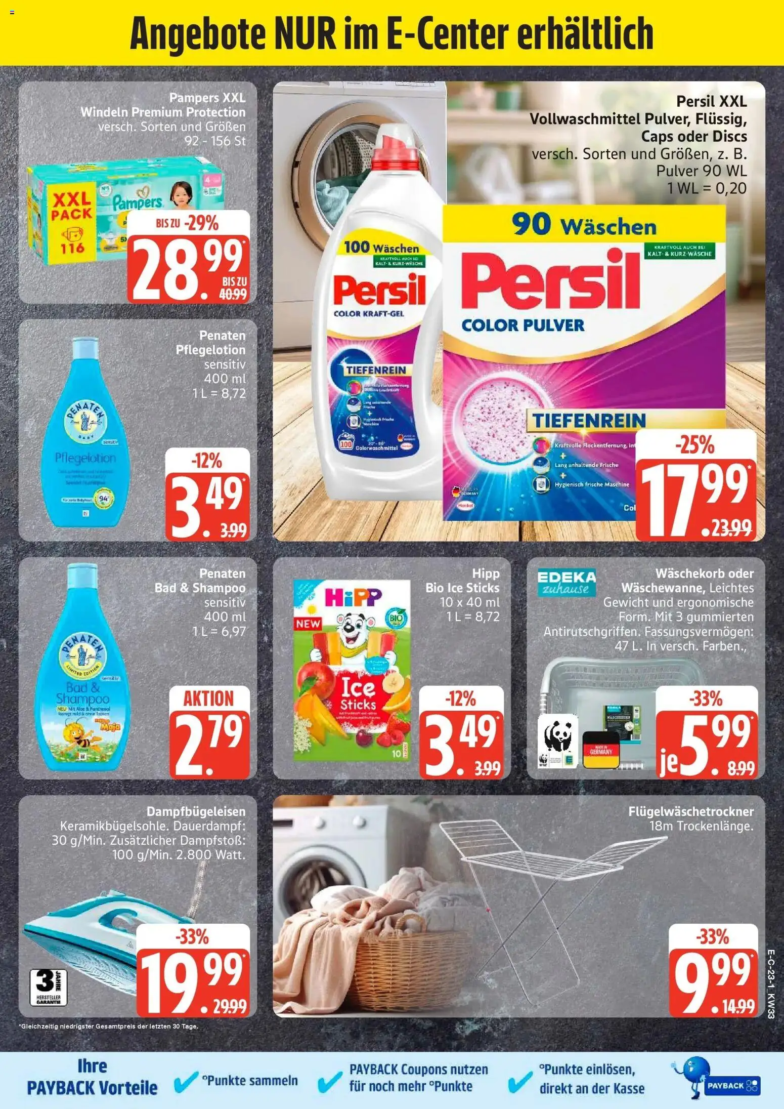 Marktkauf Prospekt Grevesmühlen (ab 10.08.2026) » Angebote online | Seite: 23 | Produkte: Gewicht, Bad, Pampers, Shampoo