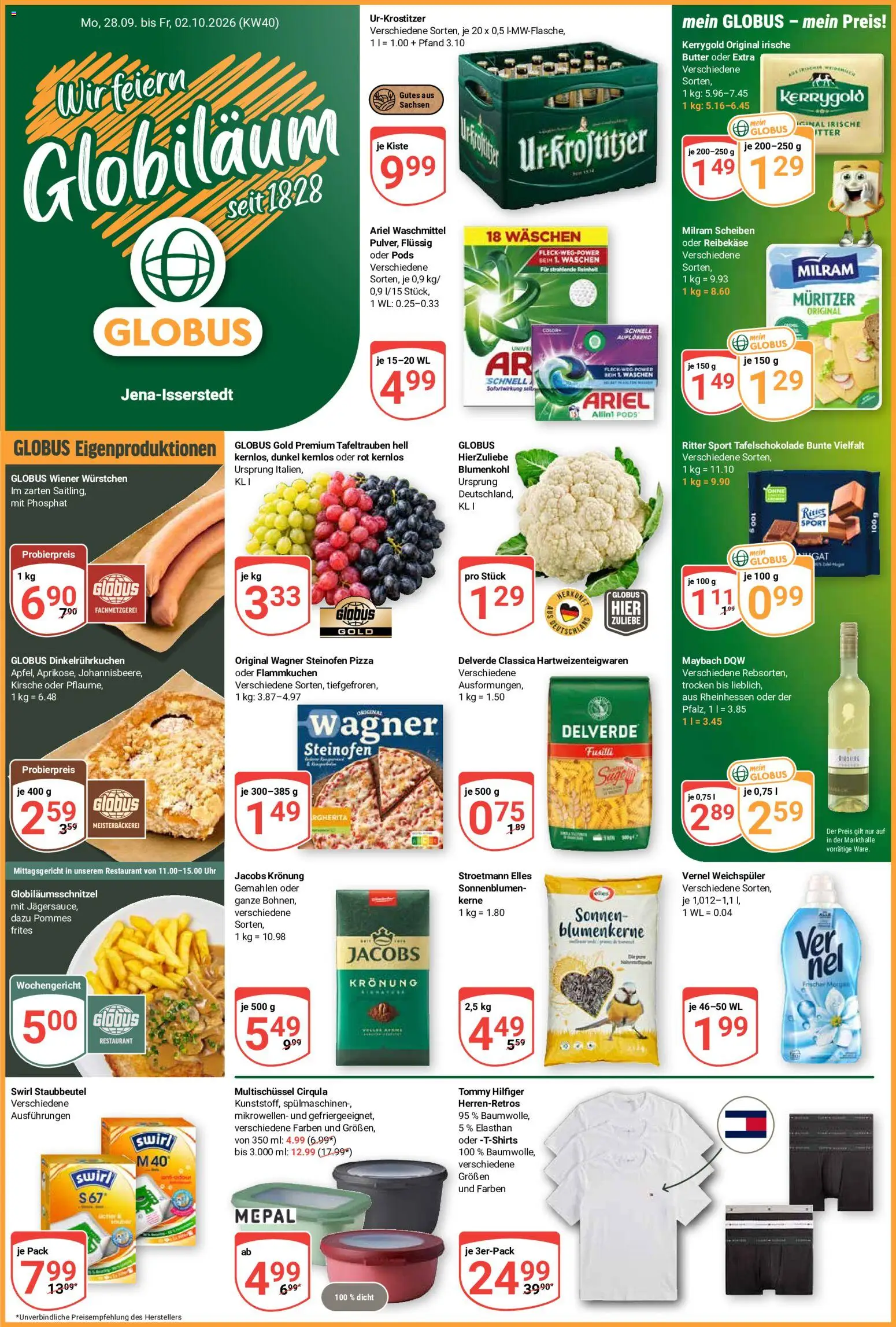 Globus Prospekt – gültig ab 28.09.2026 | Seite: 1