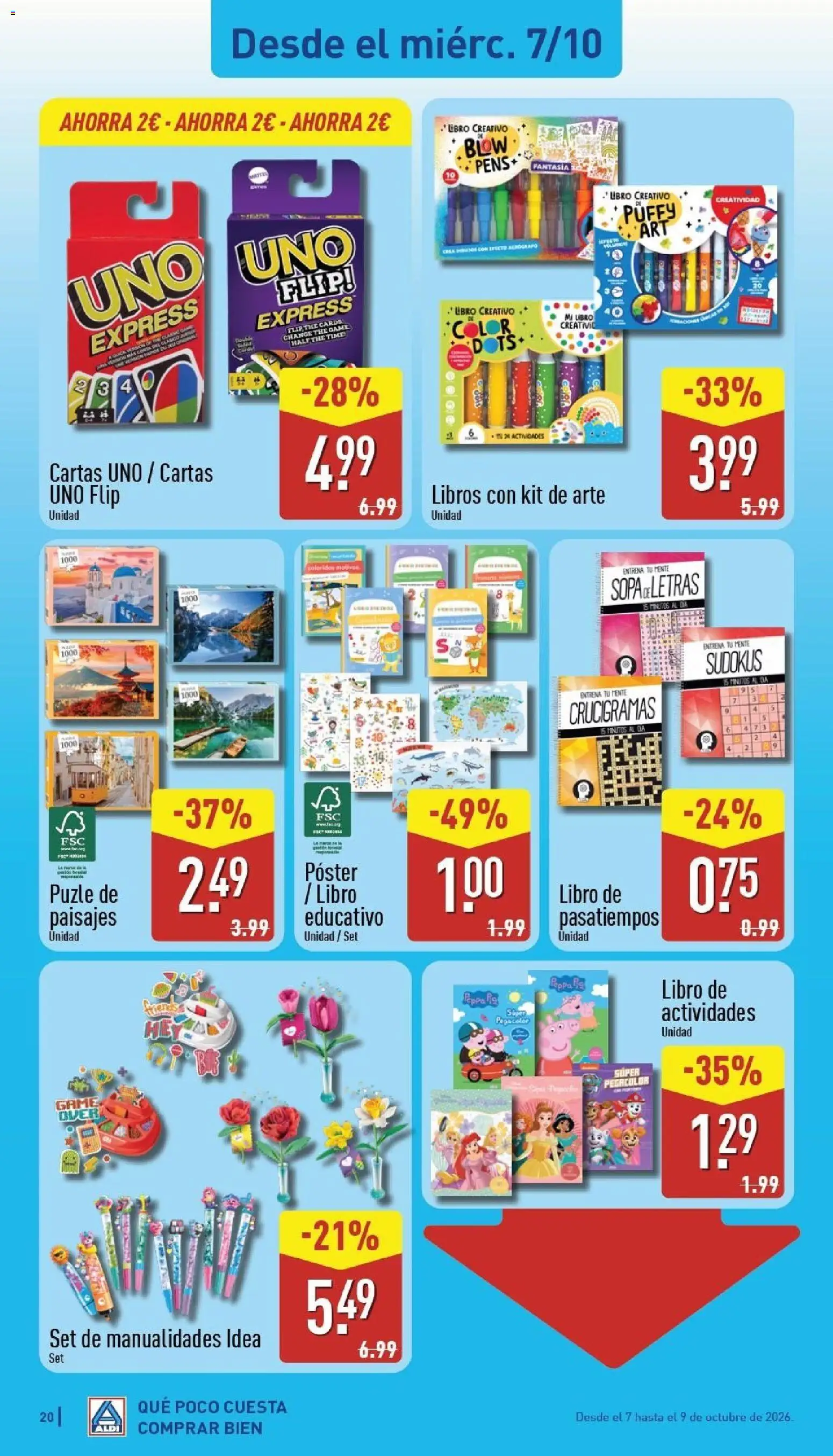 Aldi folleto Canarias │ válido desde el 05/10/2026 | Página: 20 | Productos: Libros