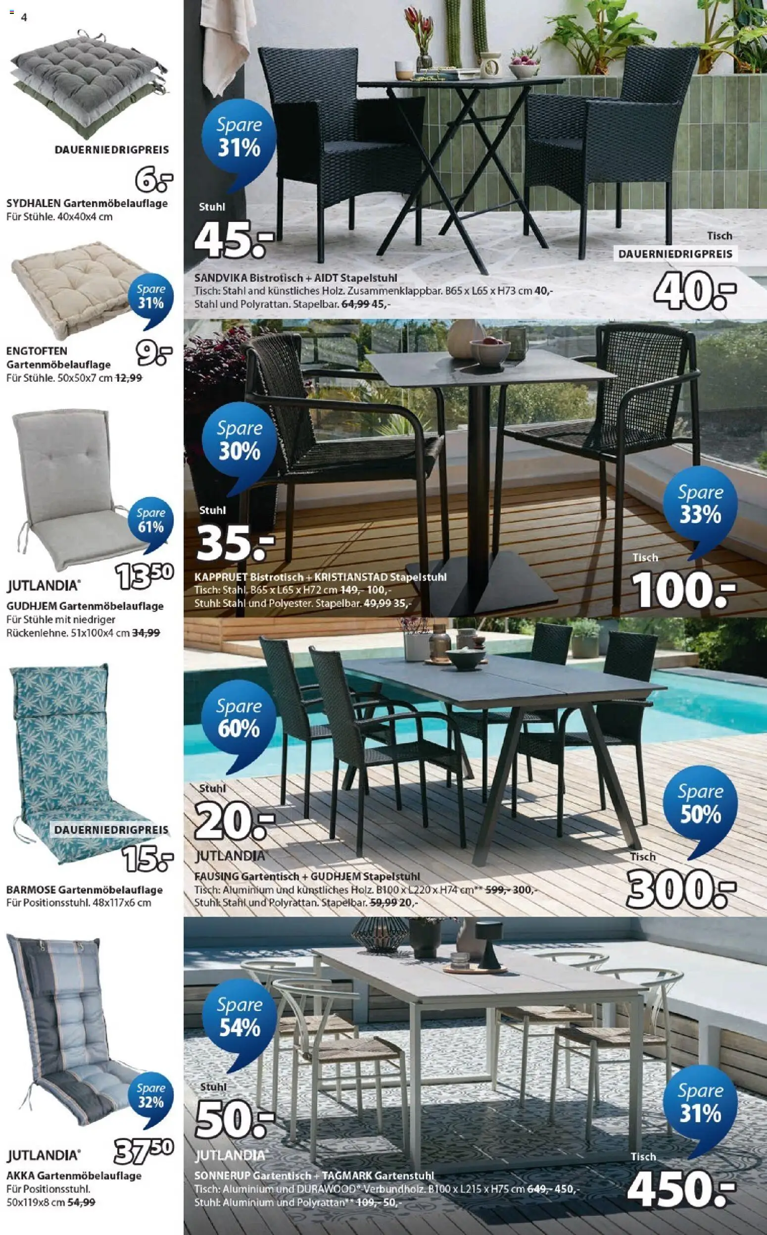Prospekt JYSK – gültig ab 07.06.2026 | Seite: 4 | Produkte: Tisch, Stuhl