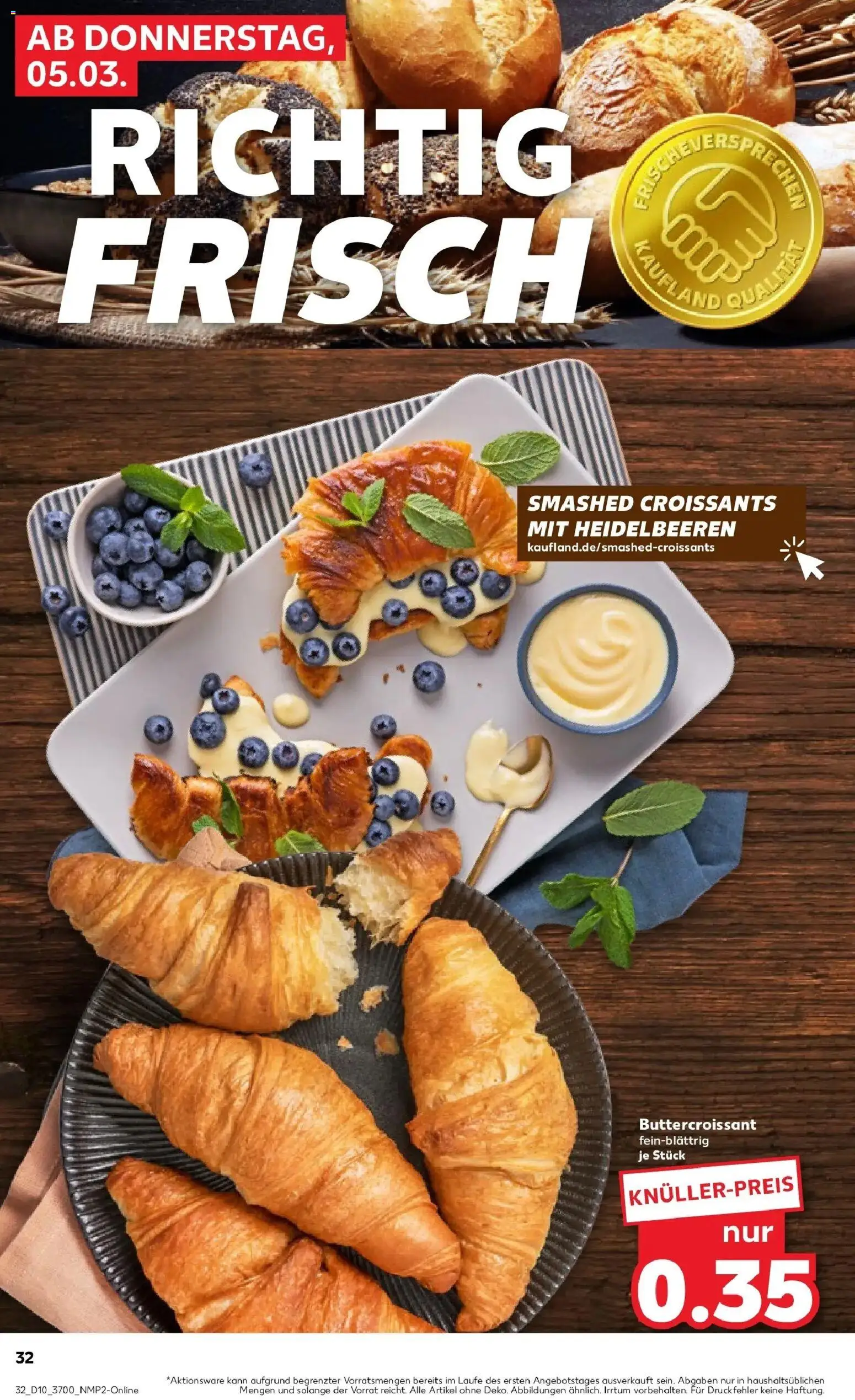 Kaufland Prospekt Lutherstadt Wittenberg	 – gültig ab 02.03.2026 | Seite: 44 | Produkte: Heidelbeeren