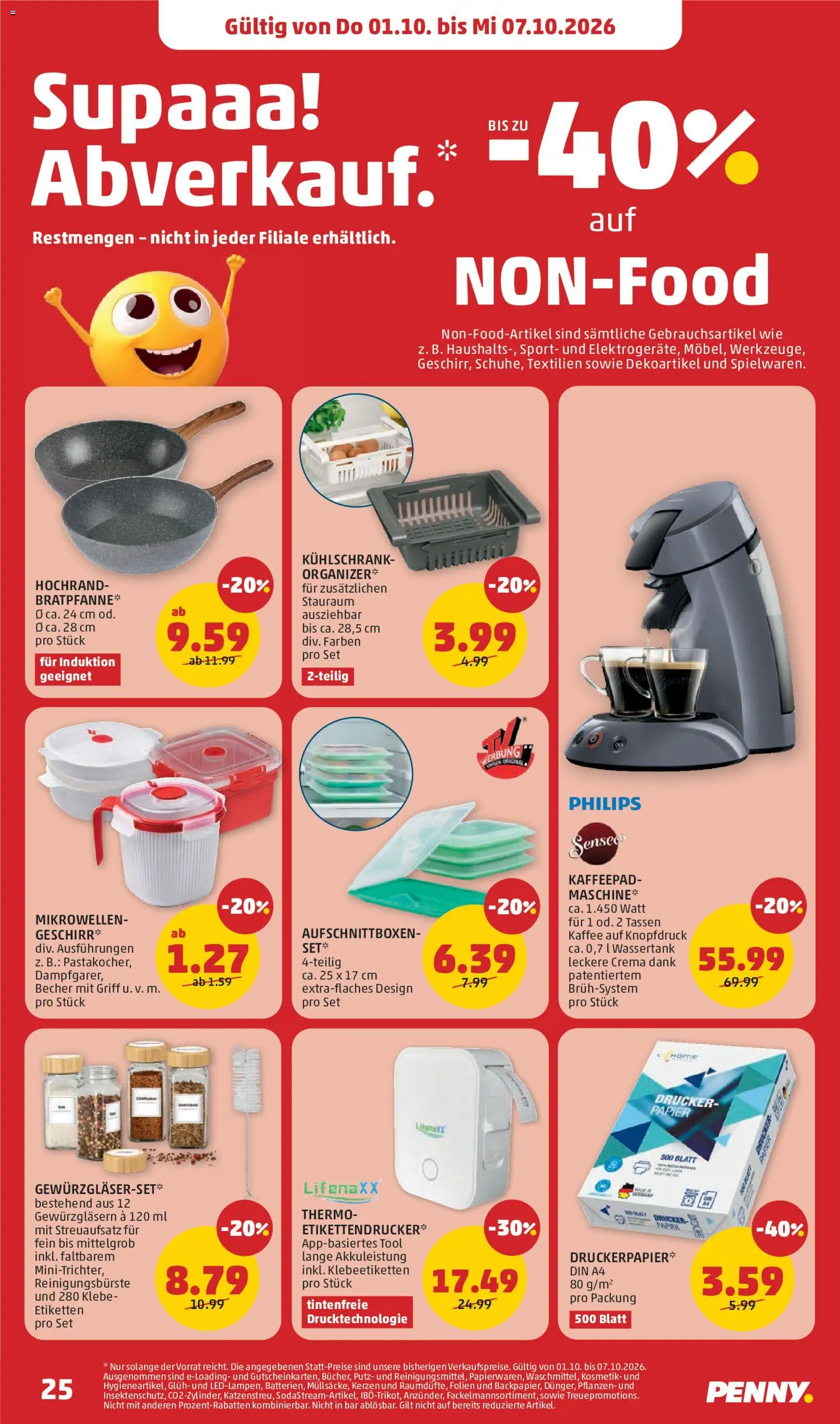 Penny Markt - Flugblatt gültig ab 01.10.2026 | Seite: 25