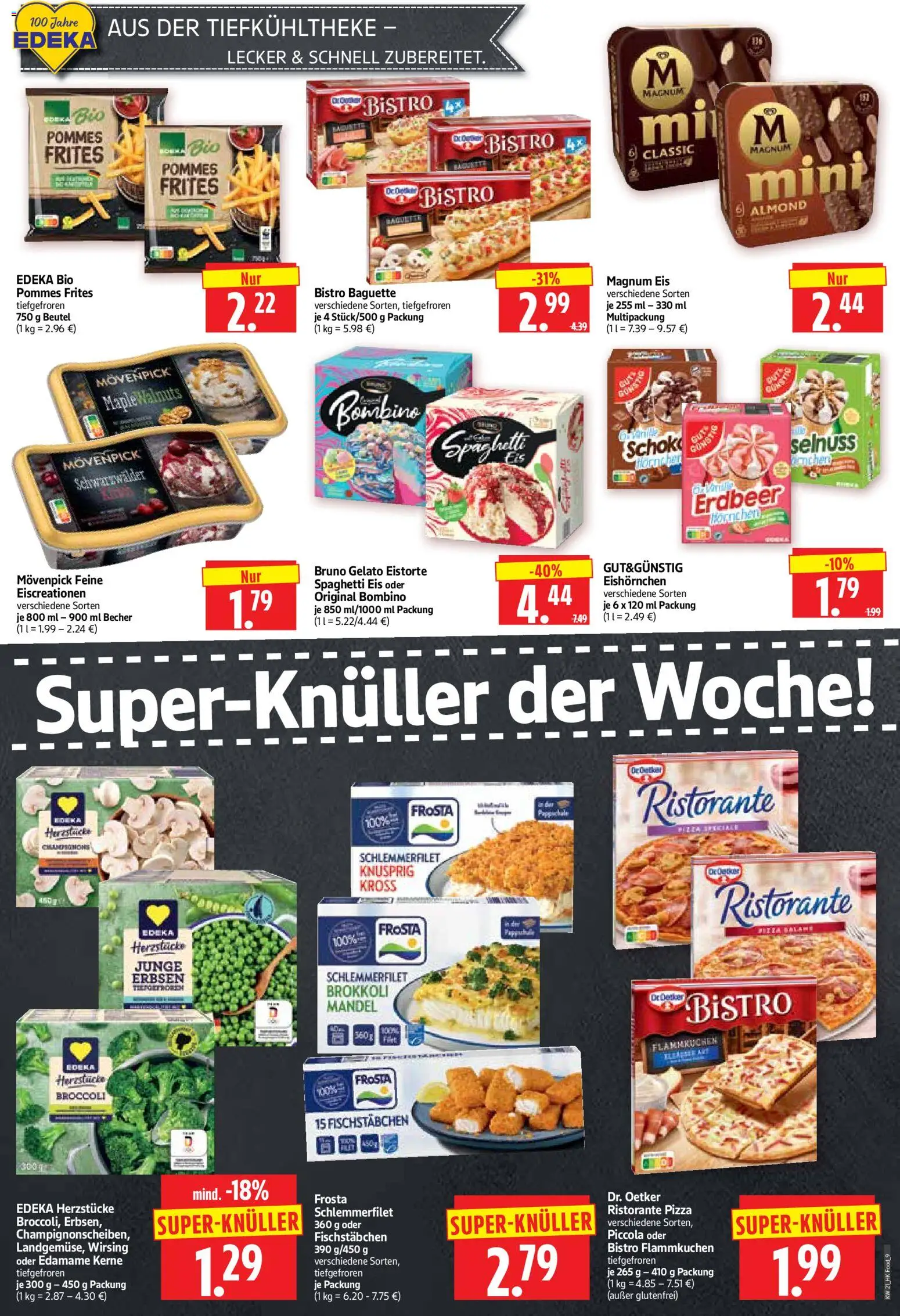 HERKULES Prospekt 	 – gültig ab 18.05.2026 | Seite: 9 | Produkte: Ristorante, Pommes, Frosta, Erbsen