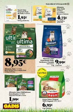 Vista previa Gadis folleto válido desde el 07.05.2026 | Página: 42 | Productos: Mousse, Pescado, Cereales