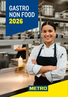 Metro angebote Gastro Non-Food Katalog ab 01.01.2026 gültig