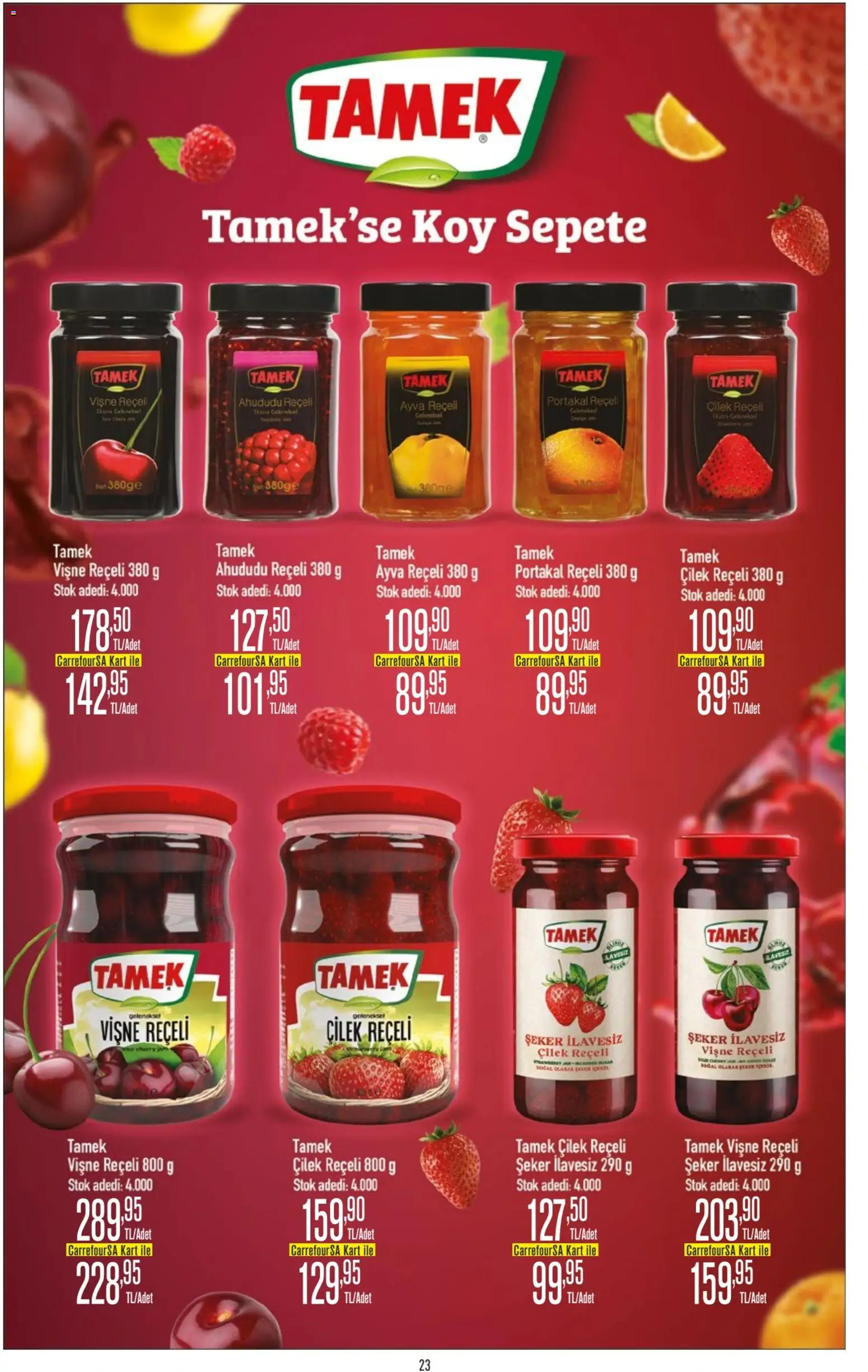 CarrefourSA Katalog - 25 Haziran 2026 tarihinden itibaren geçerlidir | Sayfa: 23