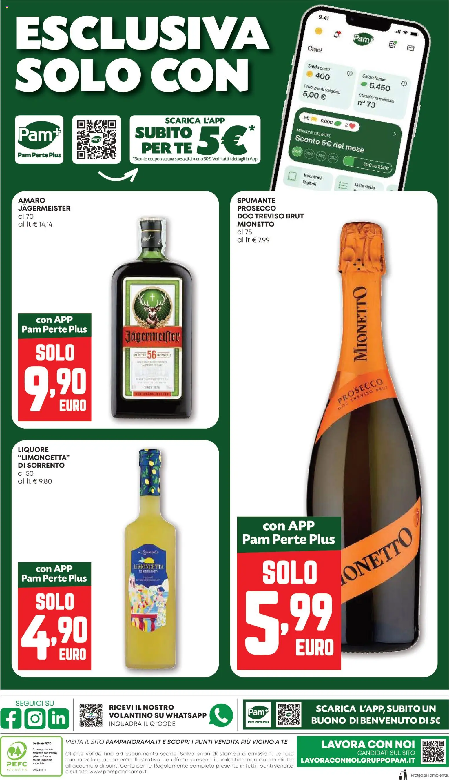 Volantino PAM del 04.06.2026 | Pagina: 20 | Prodotti: Tè, Spumante, Liquore, Stampa