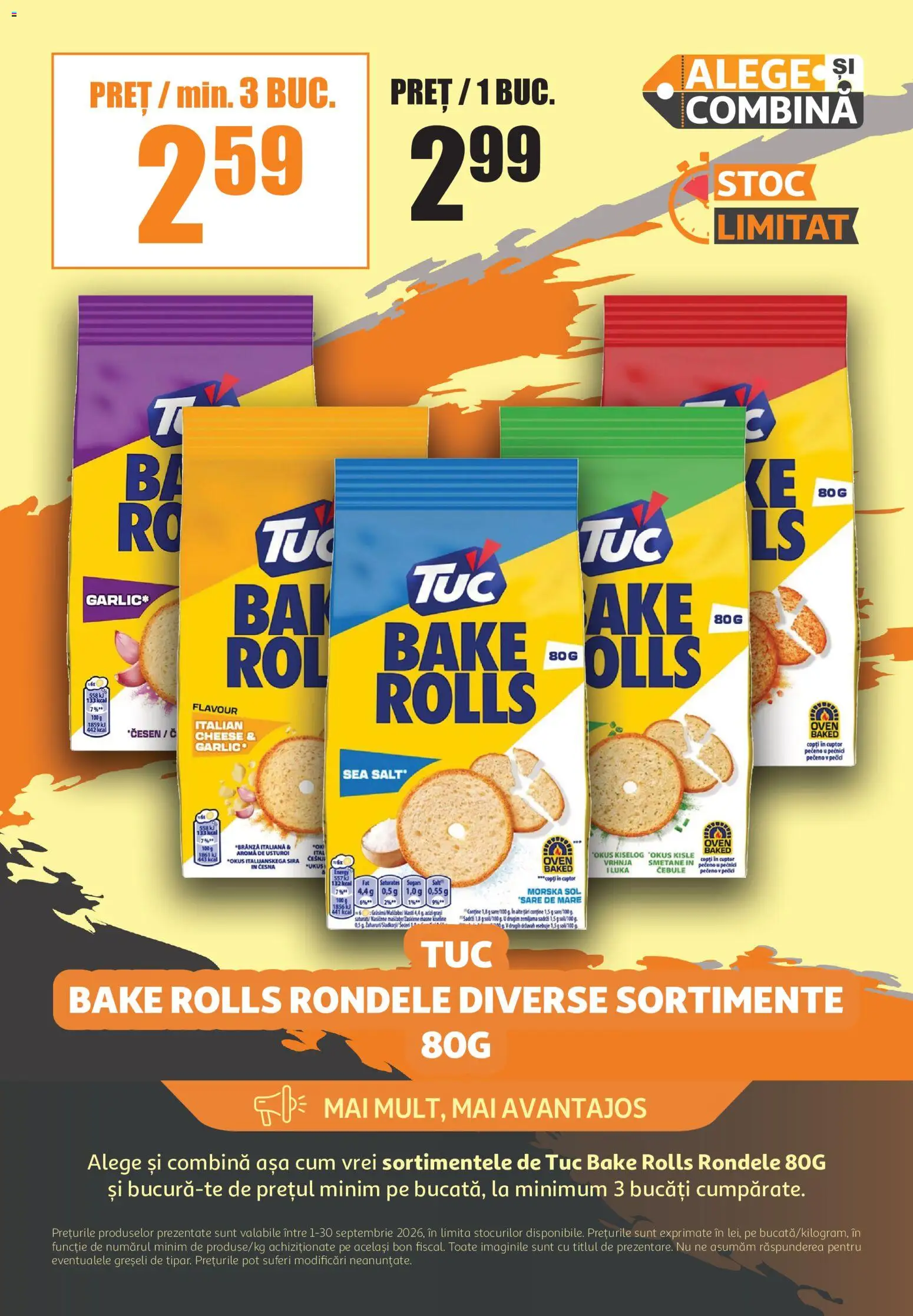 Noul catalog ATAC – valabil de la 01.09.2026 | Pagină: 3 | Produse: Cuptor, Măști, Sare, Usturoi
