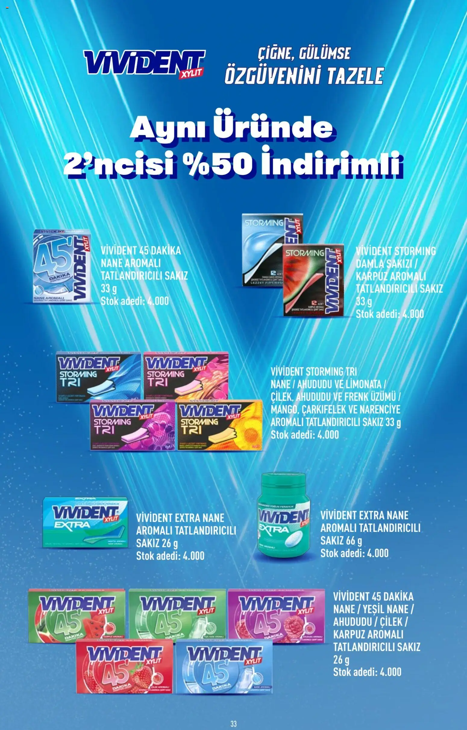 CarrefourSA Katalog - 06 Ağustos 2026 tarihinden itibaren geçerlidir | Sayfa: 33 | Ürünler: Sakız, Limonata, Çilek, Ahududu