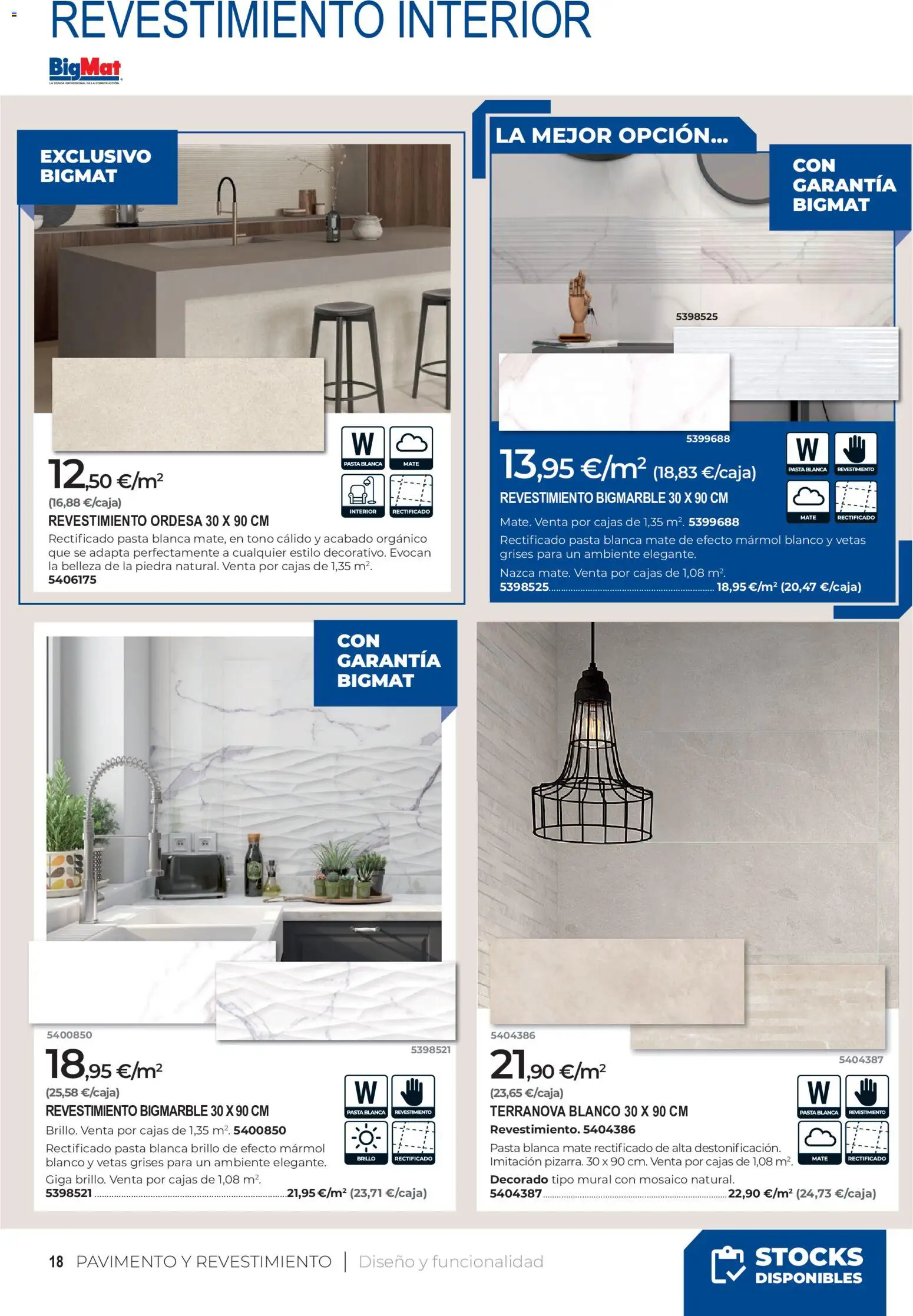 BigMat Baños y cerámica 2026 │ válido desde el 21.05.2026 | Página: 18 | Productos: Pasta