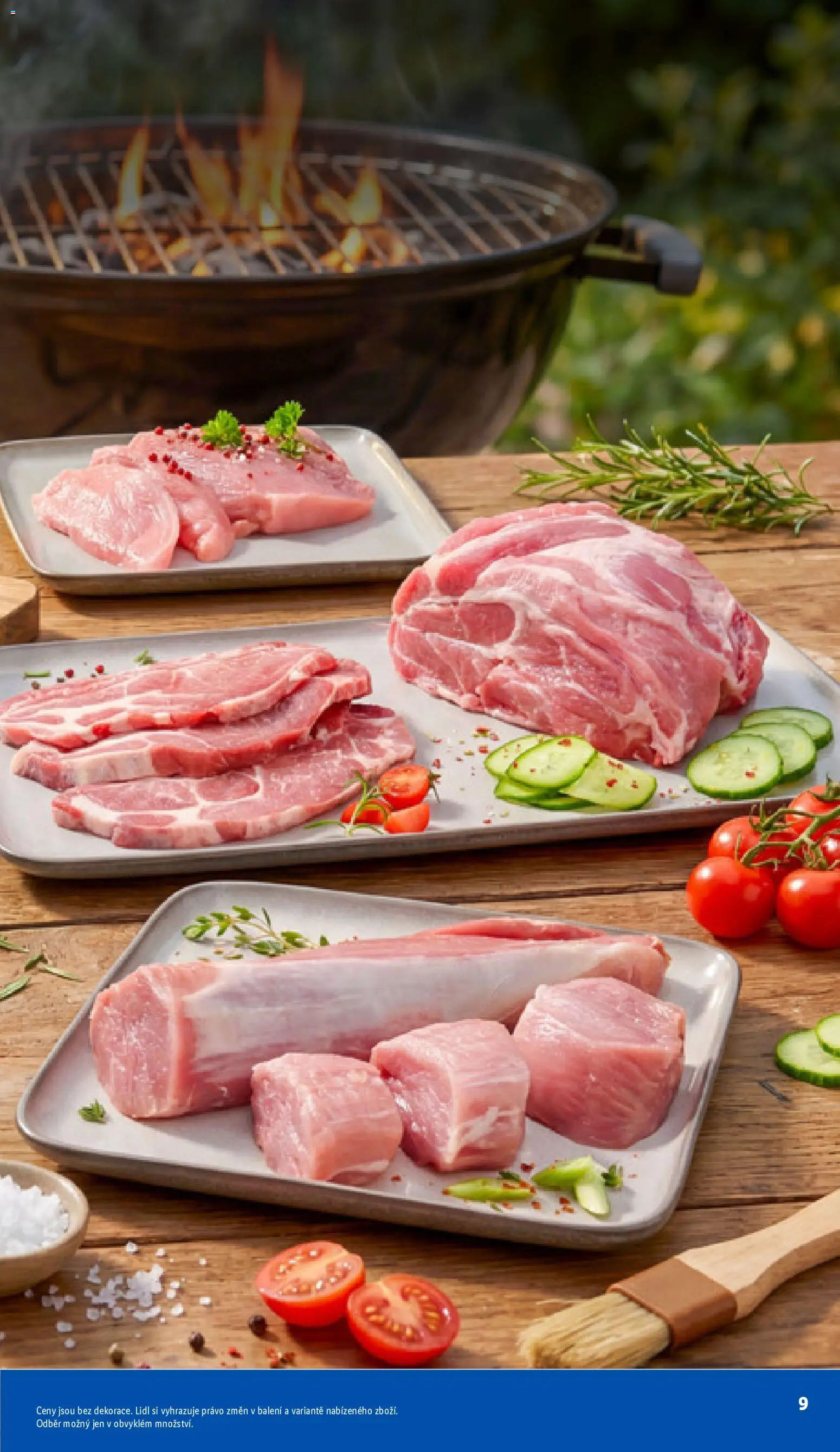 Lidl leták - Vše pro skvělé grilování od 05.05.2026 | Strana: 9 | Produkty: Maso