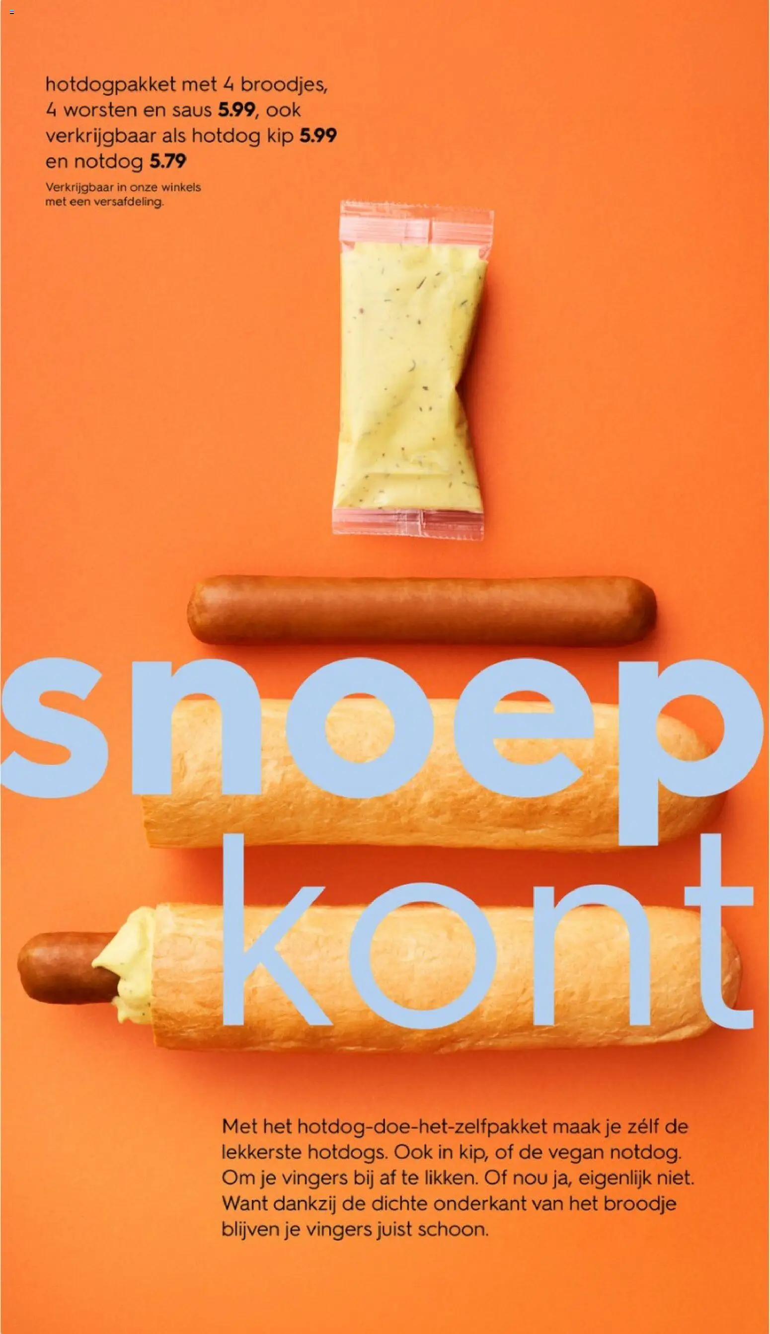 {H1} | Pagina: 29 | Producten: Snoep, Broodje, Saus, Kip