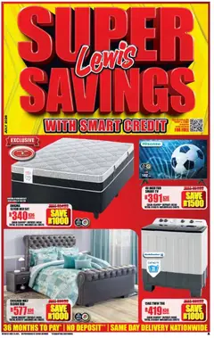Lewis Stores specials catalogue – valid from 06/07/2026