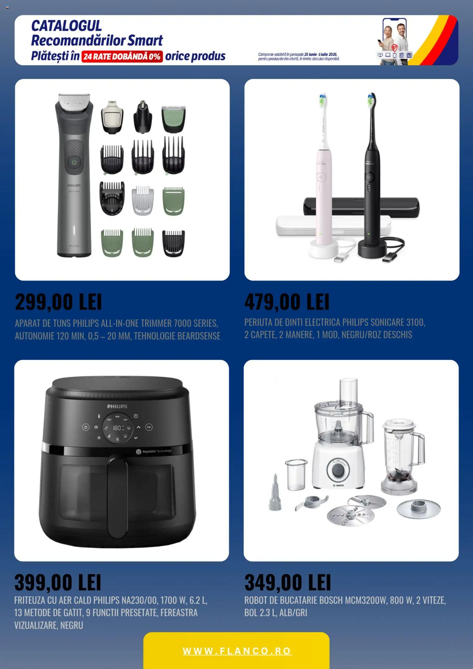 Noul catalog Flanco – valabil de la 25.06.2026 | Pagină: 5 | Produse: Enginar, Bol, Periuță De Dinți Electrică, Bucătărie