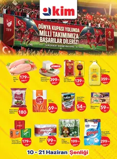 10.06.2026 tarihinden itibaren geçerli olan Kim Market kataloğu önizlemesi