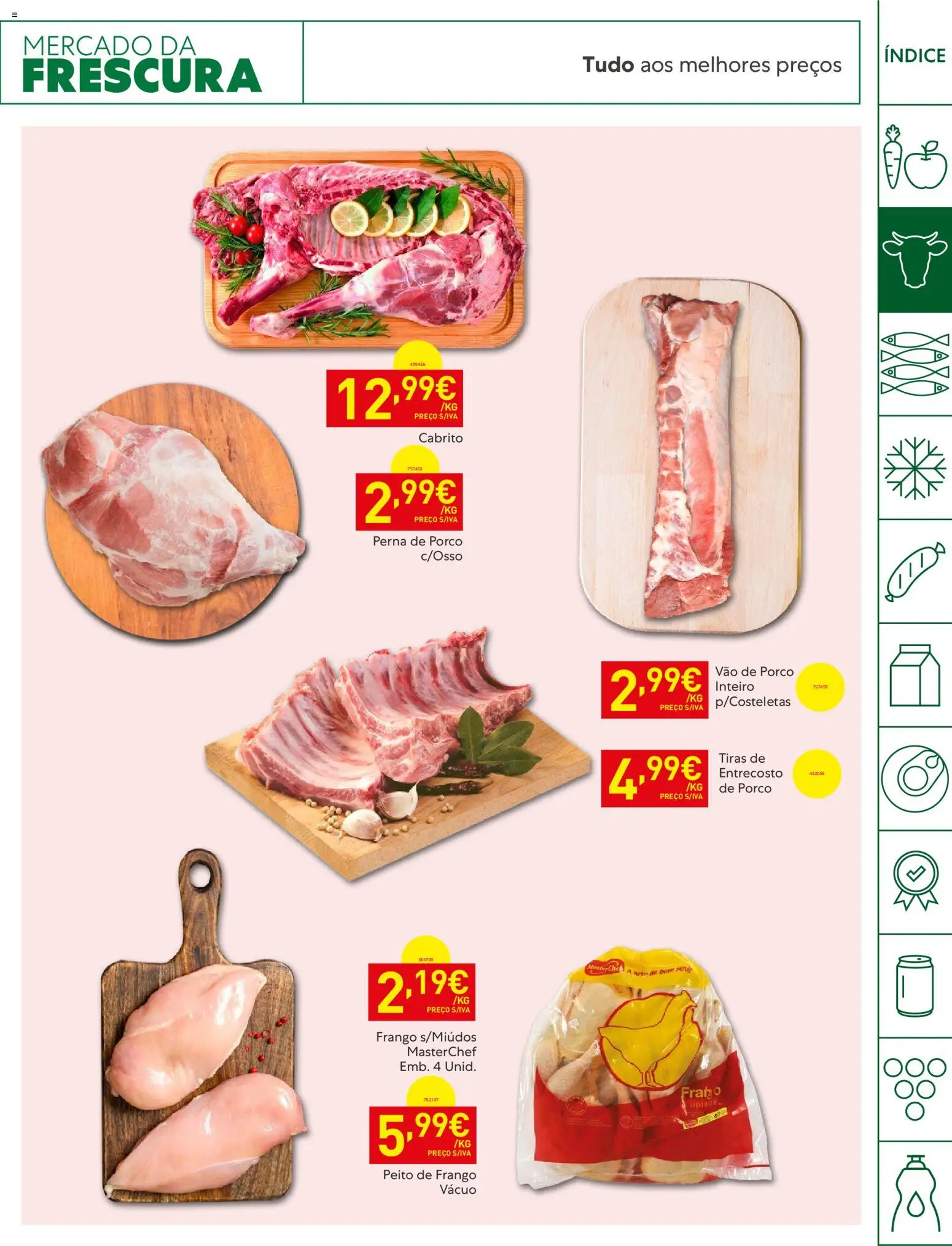 Recheio Horeca │ válido de 19.05.2026 | Página: 5 | Produtos: Peito de frango, Frango, Cabrito