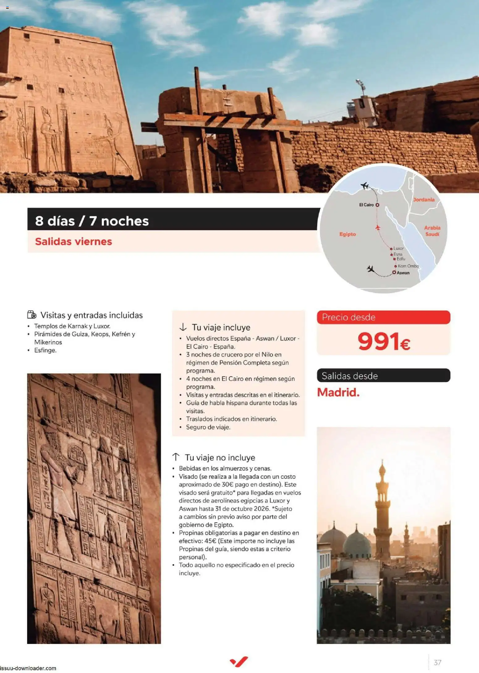 Halcón Viajes Egípto │ válido desde el 06/07/2026 | Página: 37