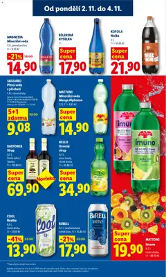 Náhled letáku BIRELL, SVĚTLÝ, 0,5 l, nealkoholické, světlé pivo od 02.11.2026 | Strana: 31