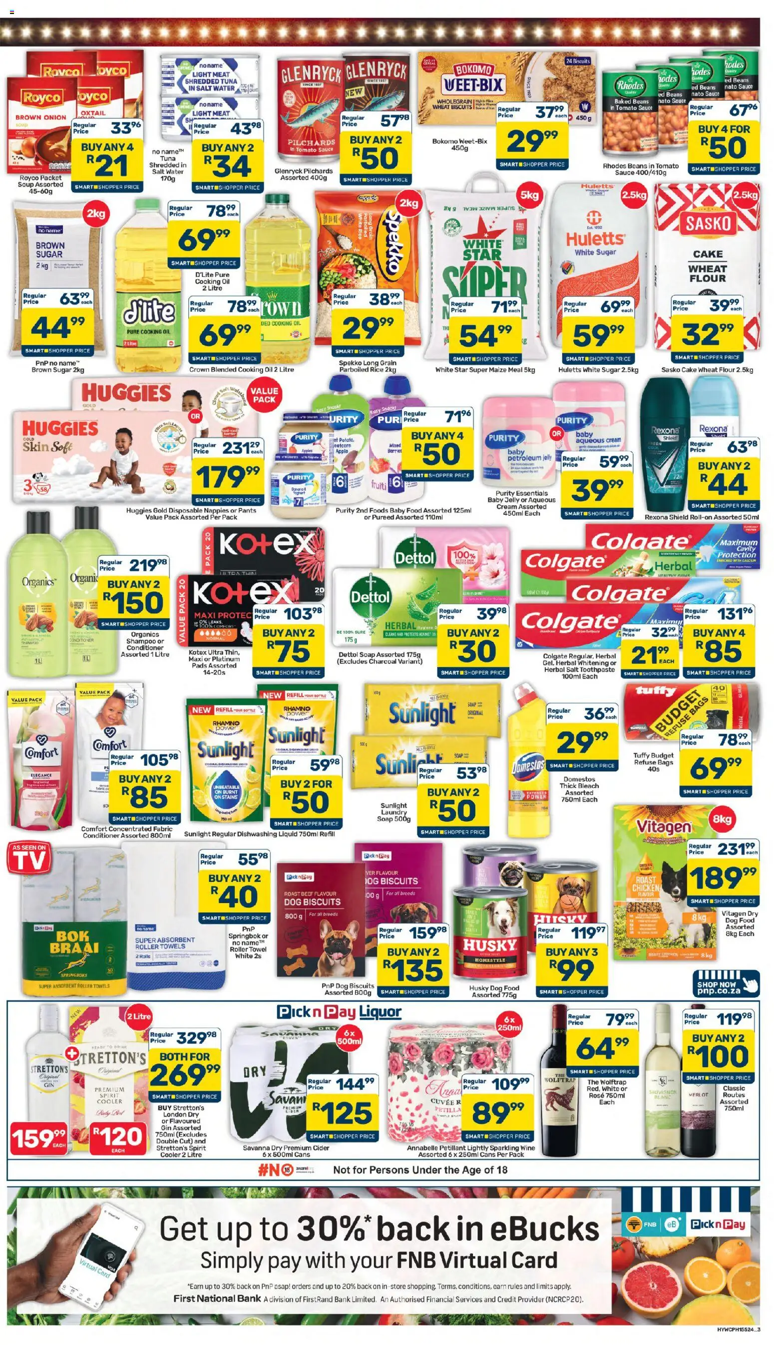 New Pick n Pay catalogue – valid from 07/09/2026 | Page: 3 | Products: Fan, Wine, Onion, Dog food
