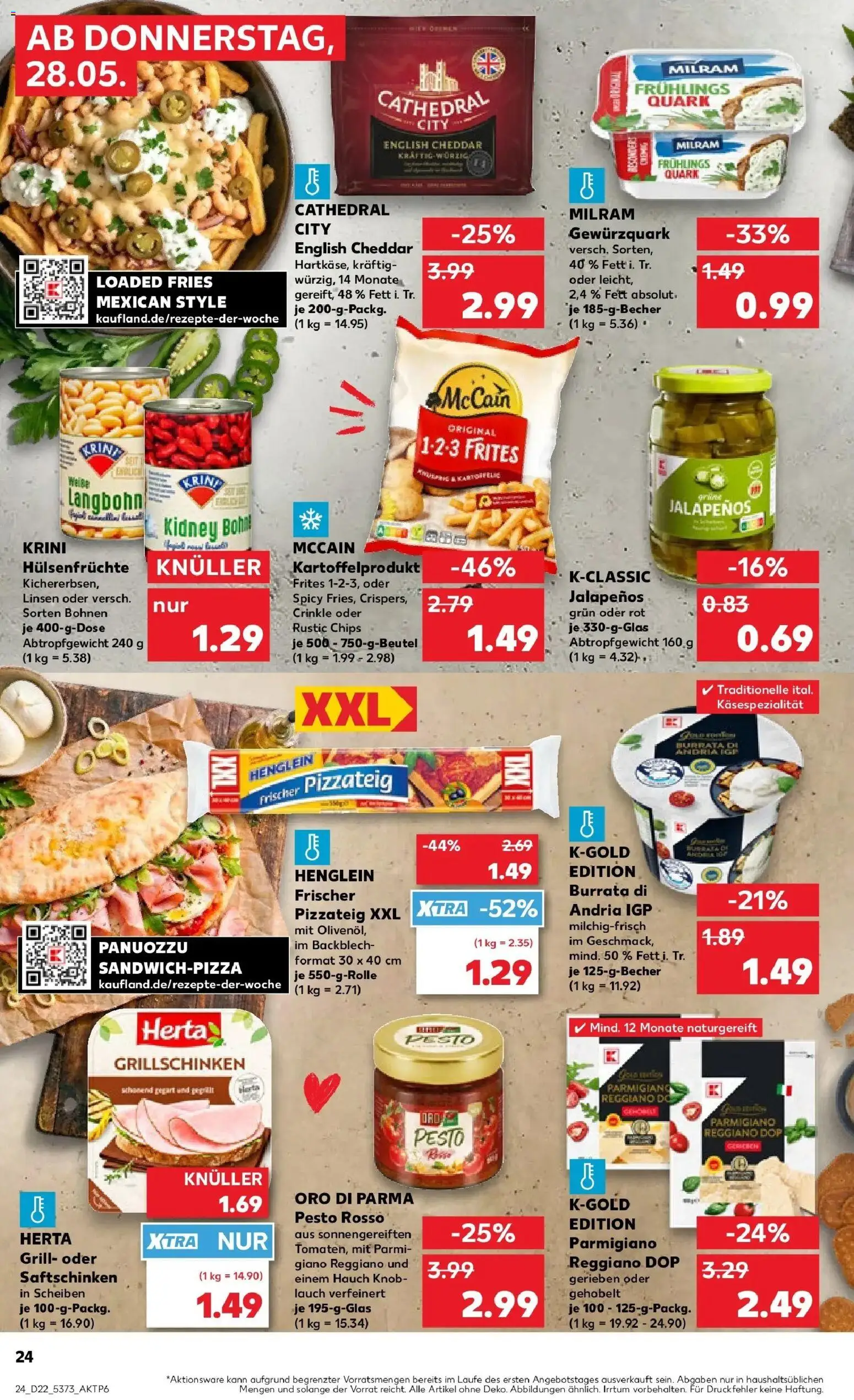 Kaufland Prospekt Helmstedt – gültig ab 26.05.2026 | Seite: 29 | Produkte: Grill, Quark, Milram, Knoblauch