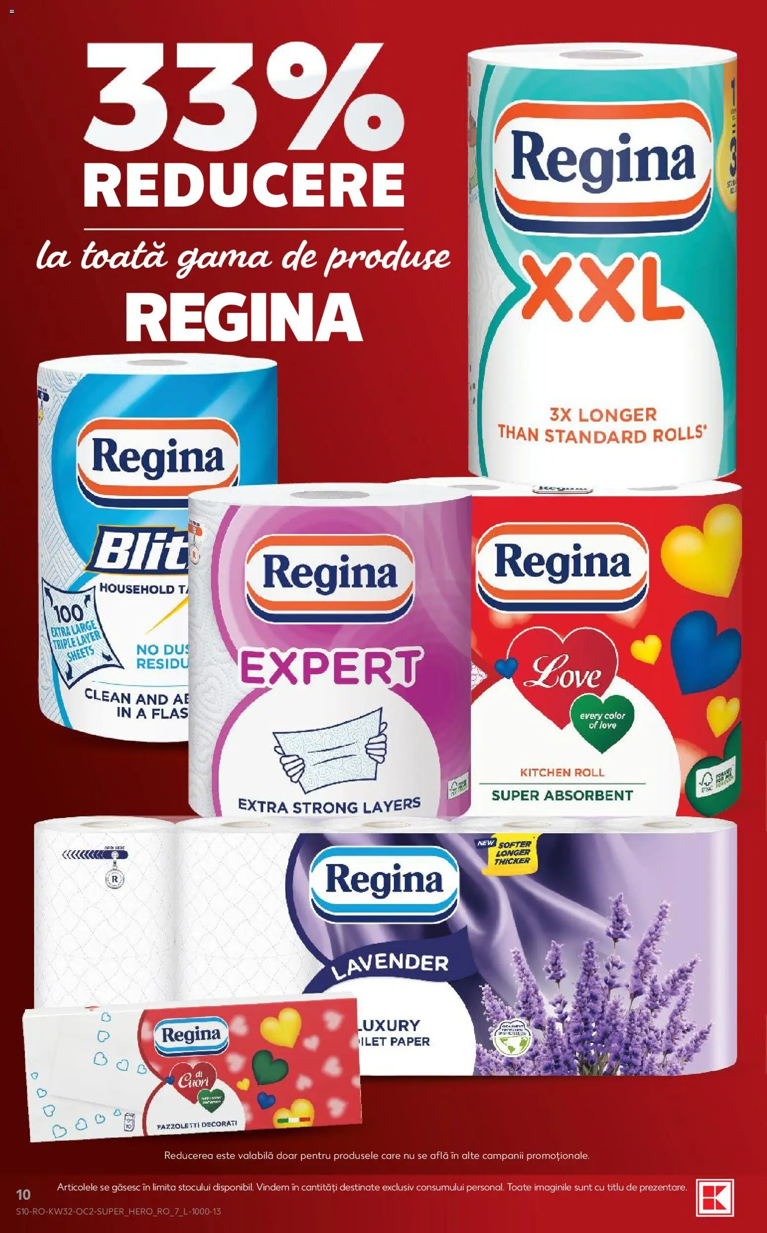 Kaufland RO akciós ujság - amely érvényes a következő dátumtól: 2026.08.05. | Oldal: 10